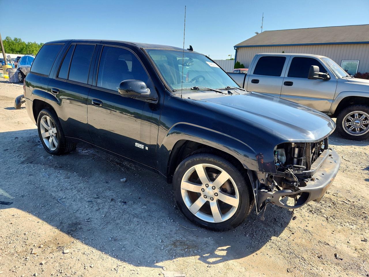 2008 Chevrolet Trailblazer Ss Black vin: 1GNET13H882262067