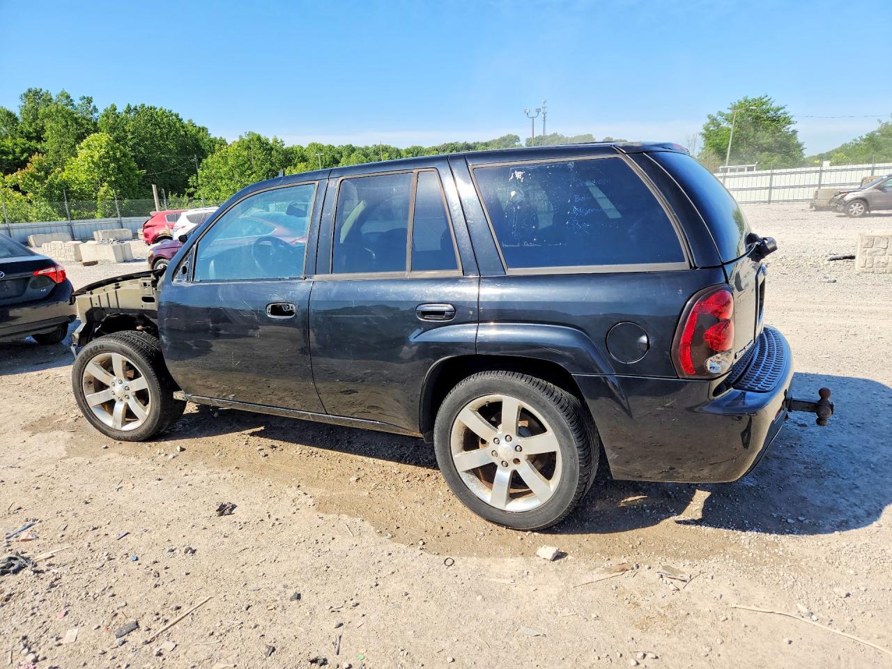 2008 Chevrolet Trailblazer Ss Black vin: 1GNET13H882262067