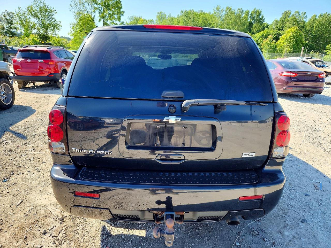 2008 Chevrolet Trailblazer Ss Black vin: 1GNET13H882262067