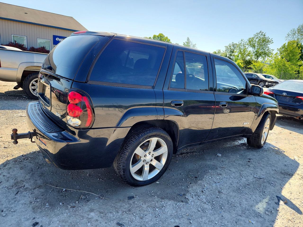 2008 Chevrolet Trailblazer Ss Black vin: 1GNET13H882262067