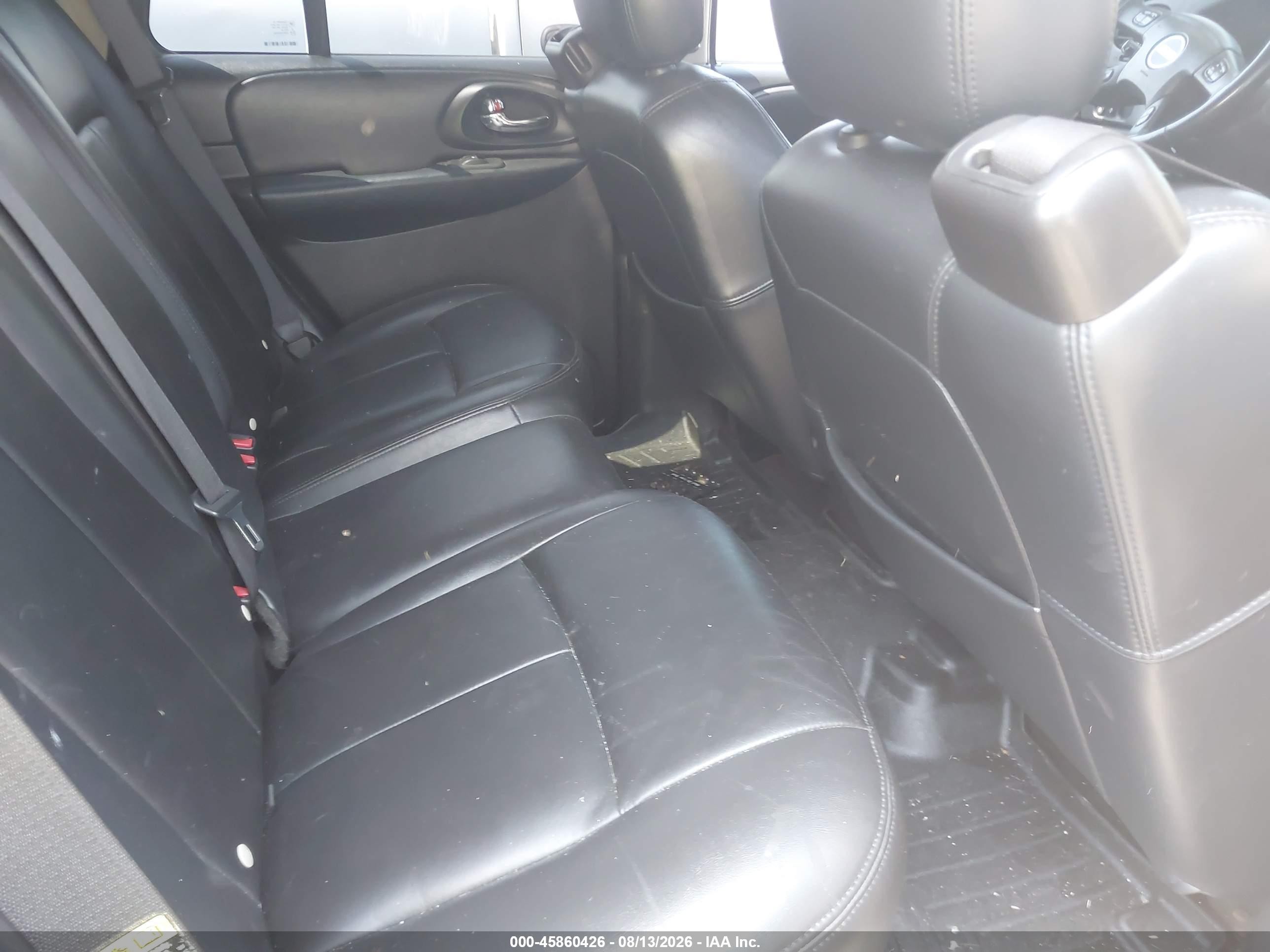 2006 Chevrolet Trailblazer Lt Black vin: 1GNET13H962284754