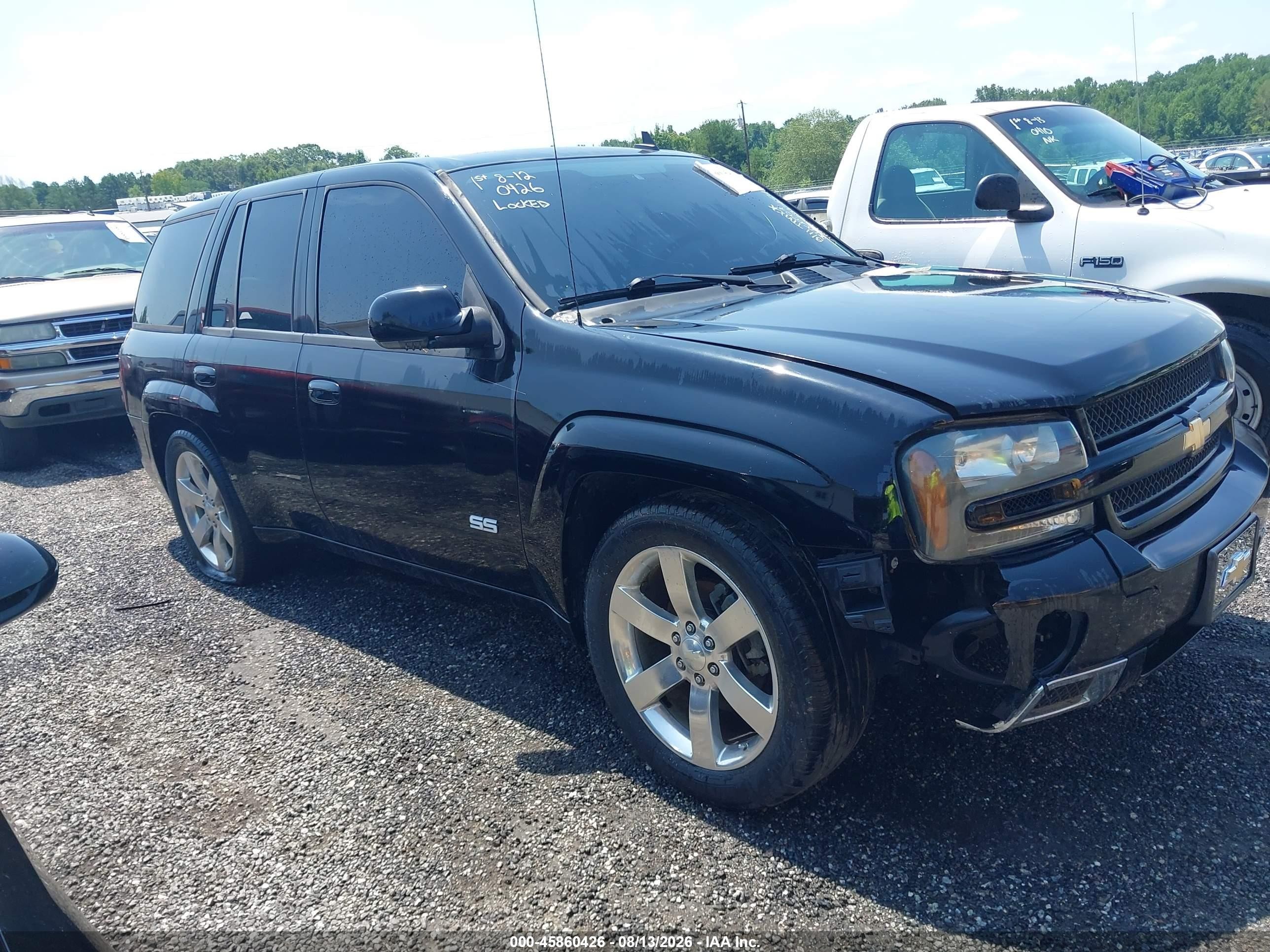 2006 Chevrolet Trailblazer Lt Черный vin: 1GNET13H962284754