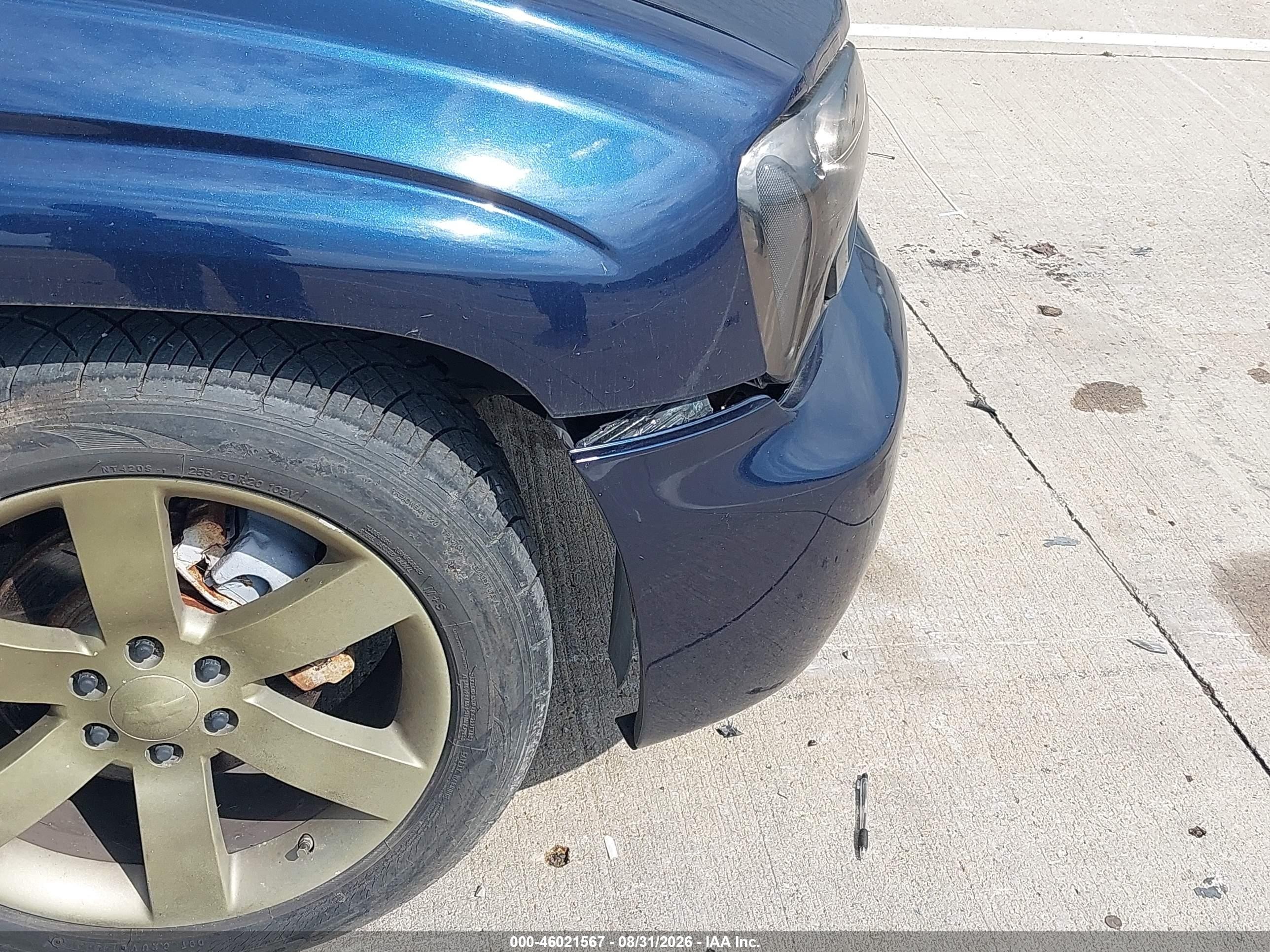2007 Chevrolet Trailblazer Ss Синий vin: 1GNET13H972169086