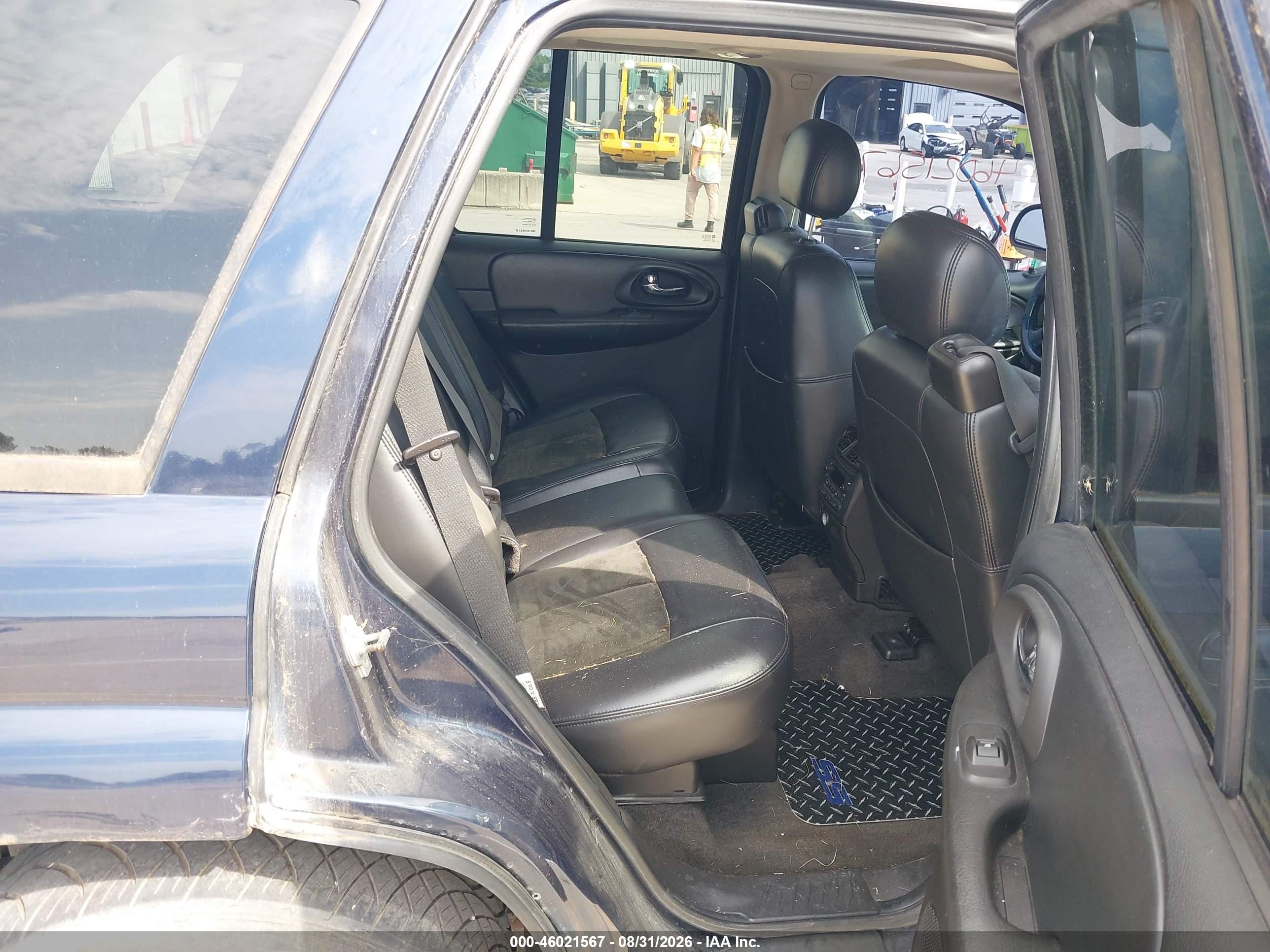 2007 Chevrolet Trailblazer Ss Синий vin: 1GNET13H972169086