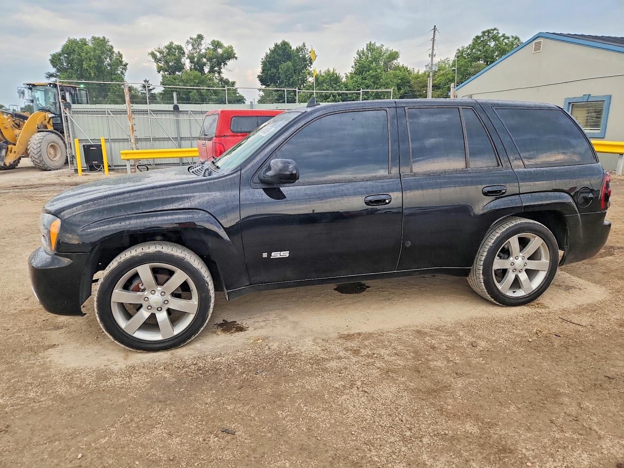2008 Chevrolet Trailblazer Ss Black vin: 1GNET13H982118317