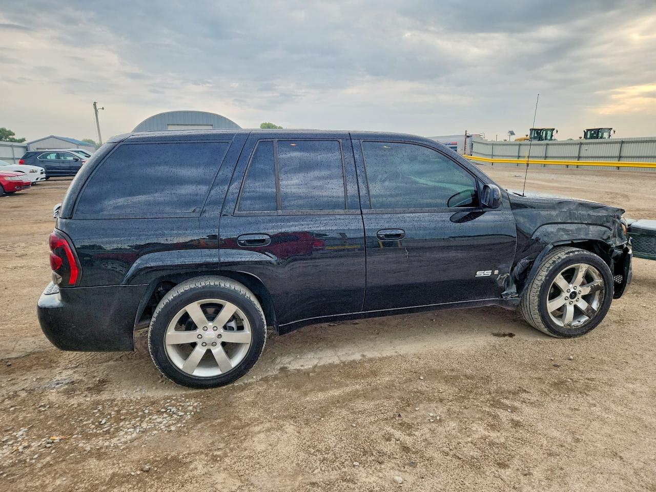 2008 Chevrolet Trailblazer Ss Black vin: 1GNET13H982118317
