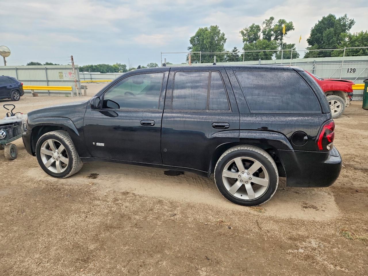 2008 Chevrolet Trailblazer Ss Black vin: 1GNET13H982118317