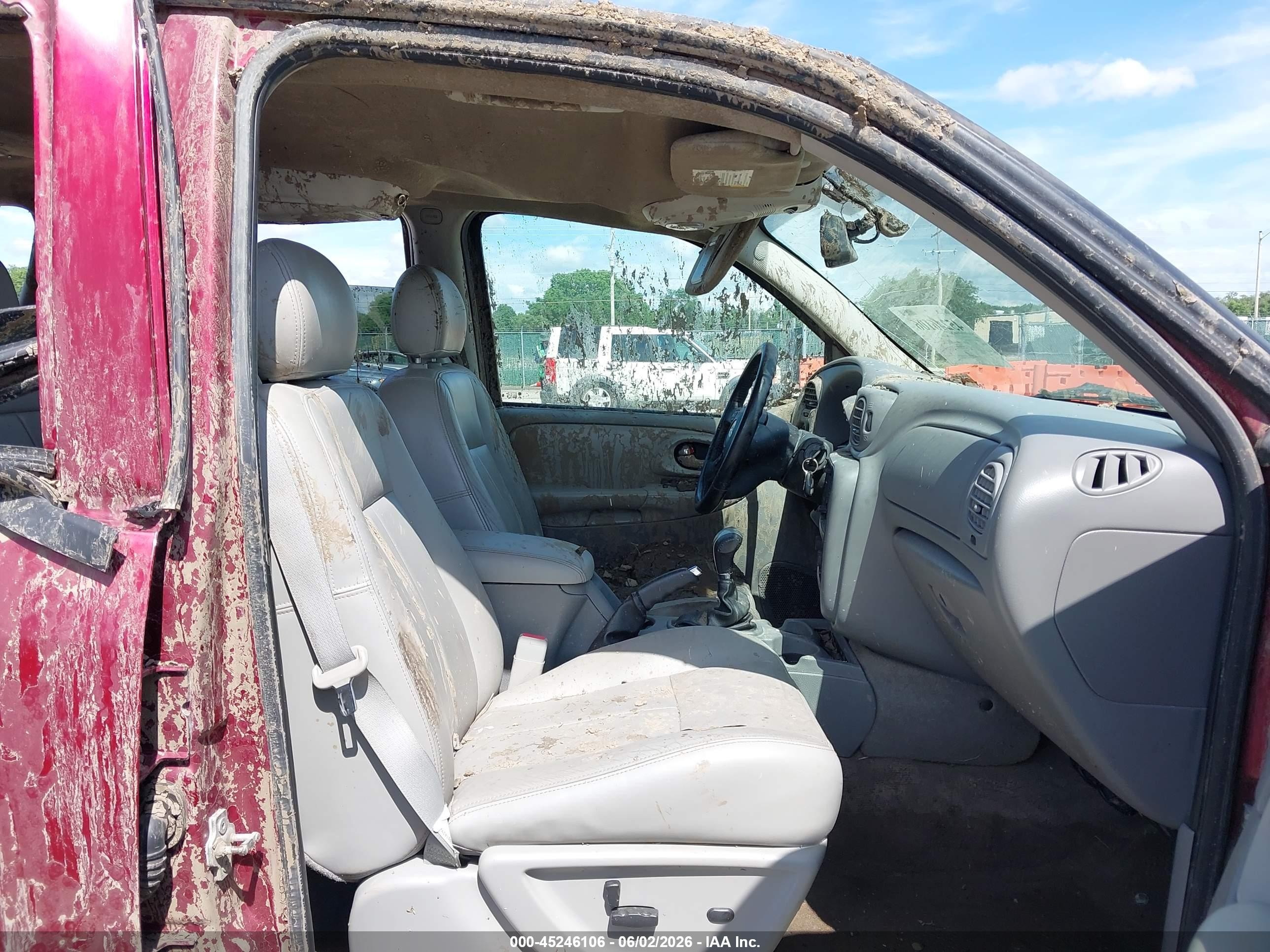 2007 Chevrolet Trailblazer Lt Red vin: 1GNET13M772262833