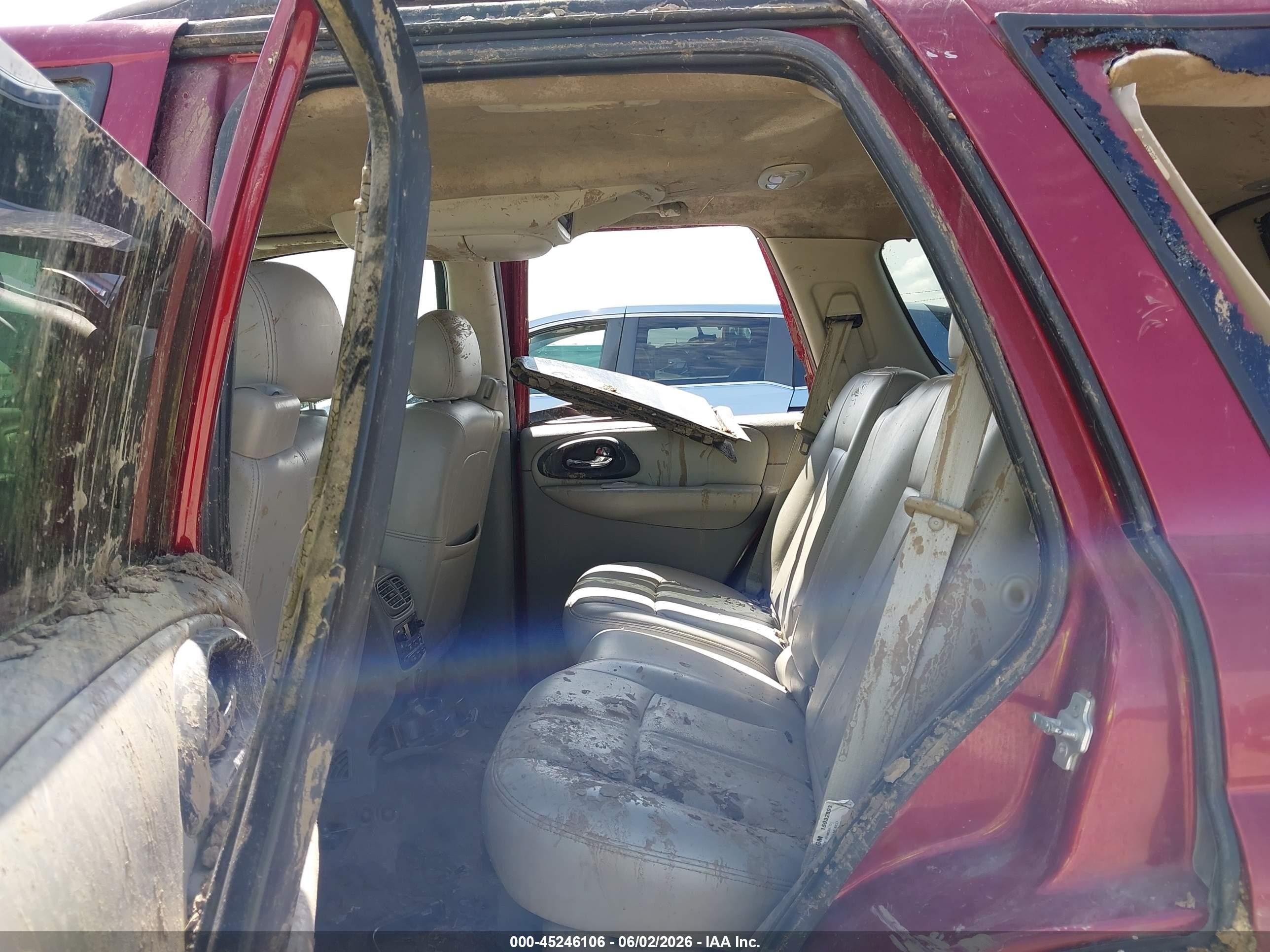 2007 Chevrolet Trailblazer Lt Red vin: 1GNET13M772262833