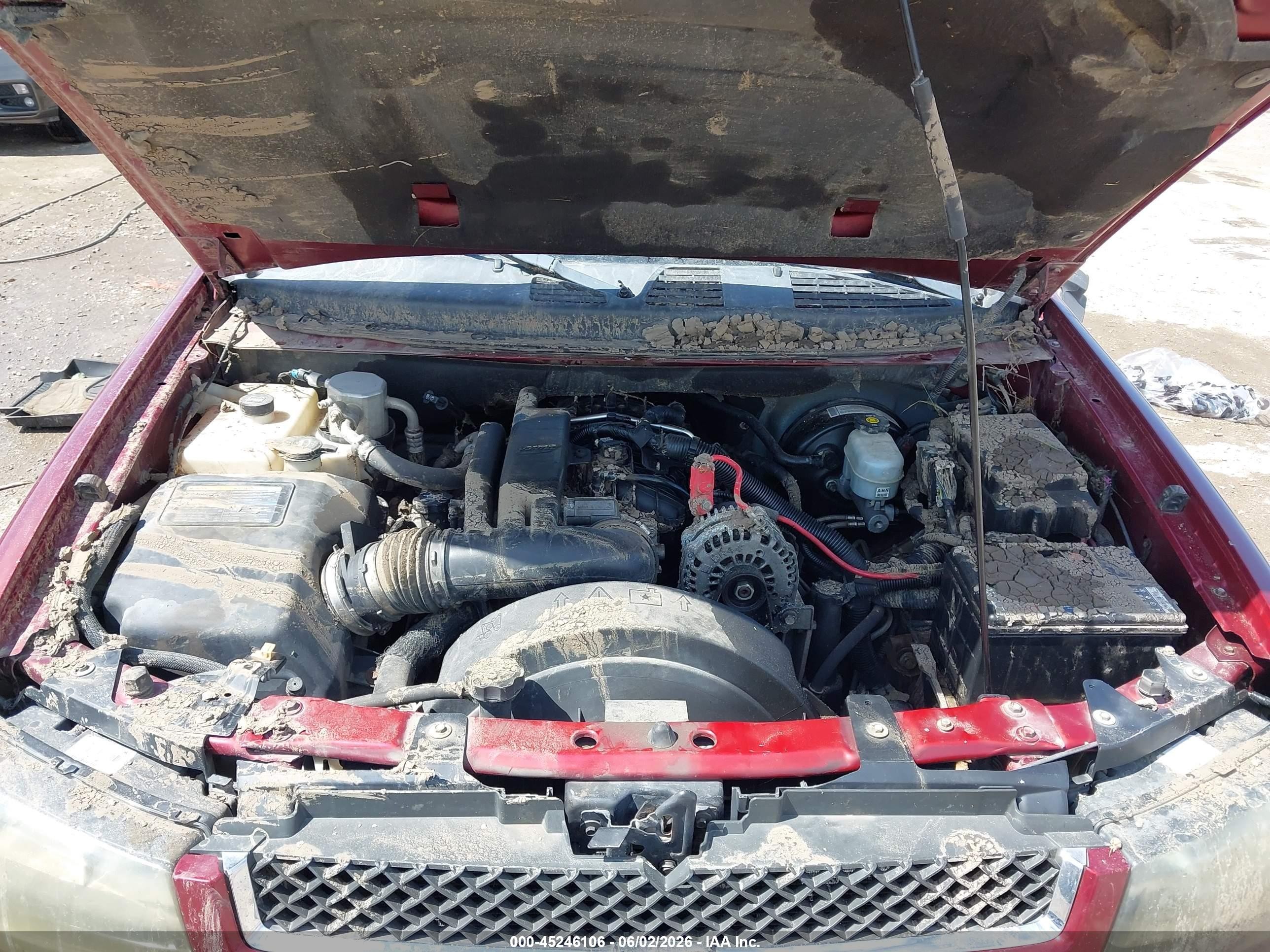 2007 Chevrolet Trailblazer Lt Red vin: 1GNET13M772262833