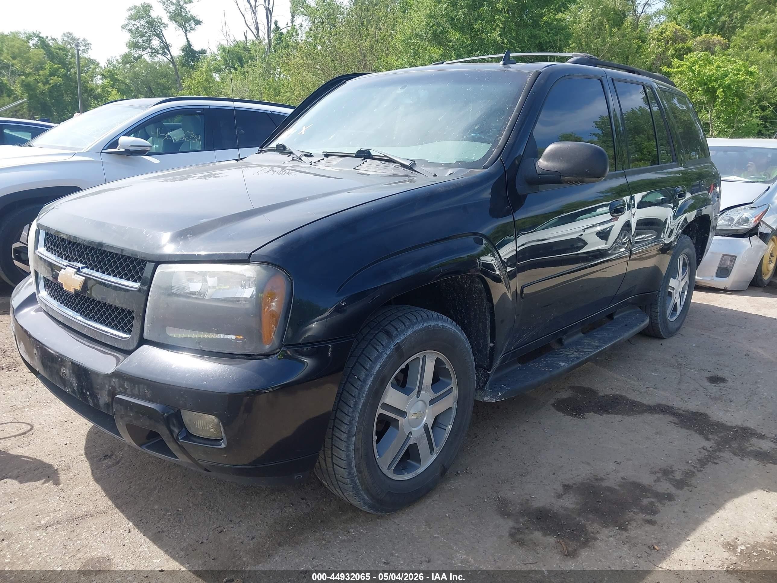 2006 Chevrolet Trailblazer Lt Черный vin: 1GNET13M962166782