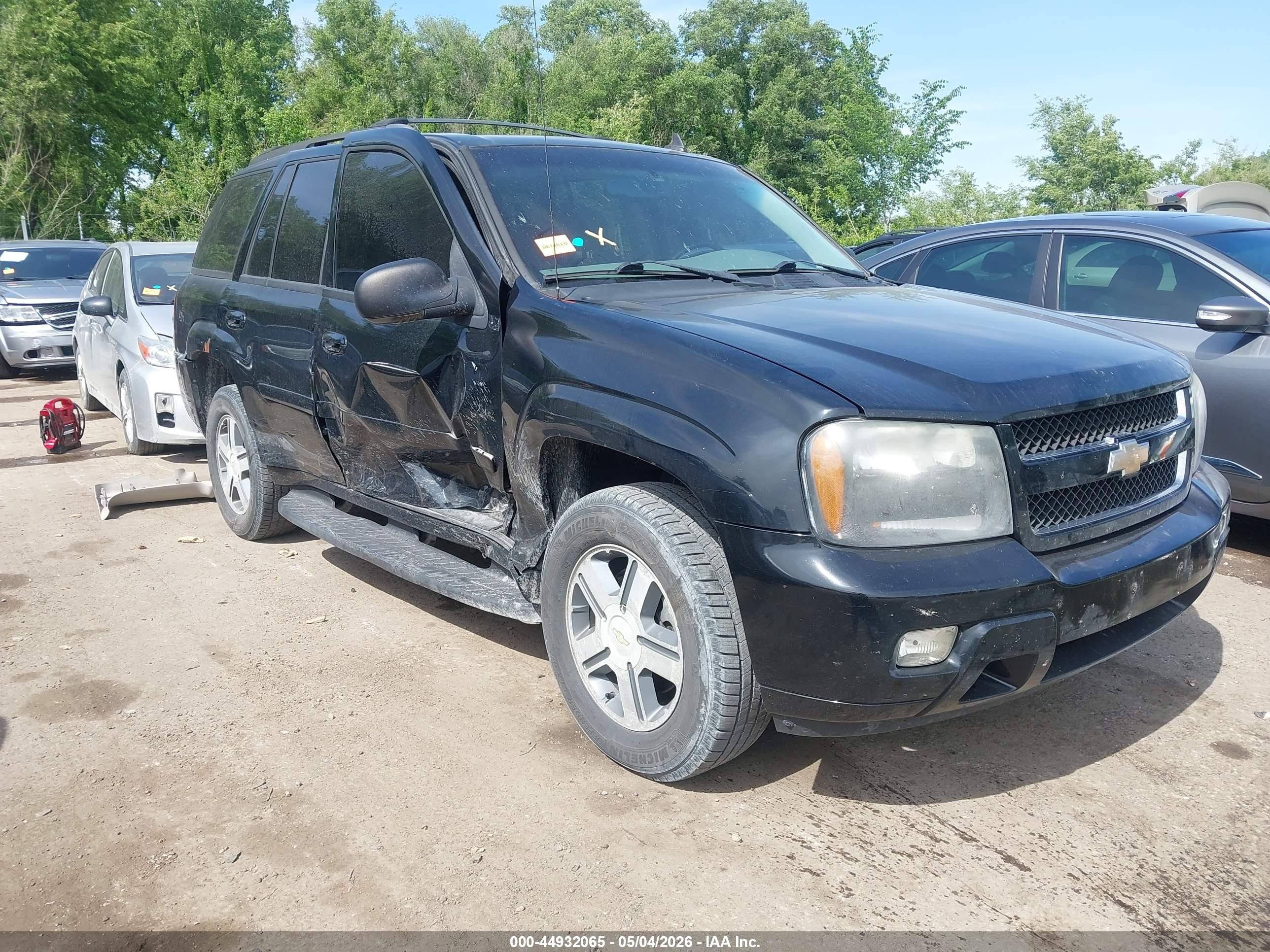2006 Chevrolet Trailblazer Lt Черный vin: 1GNET13M962166782