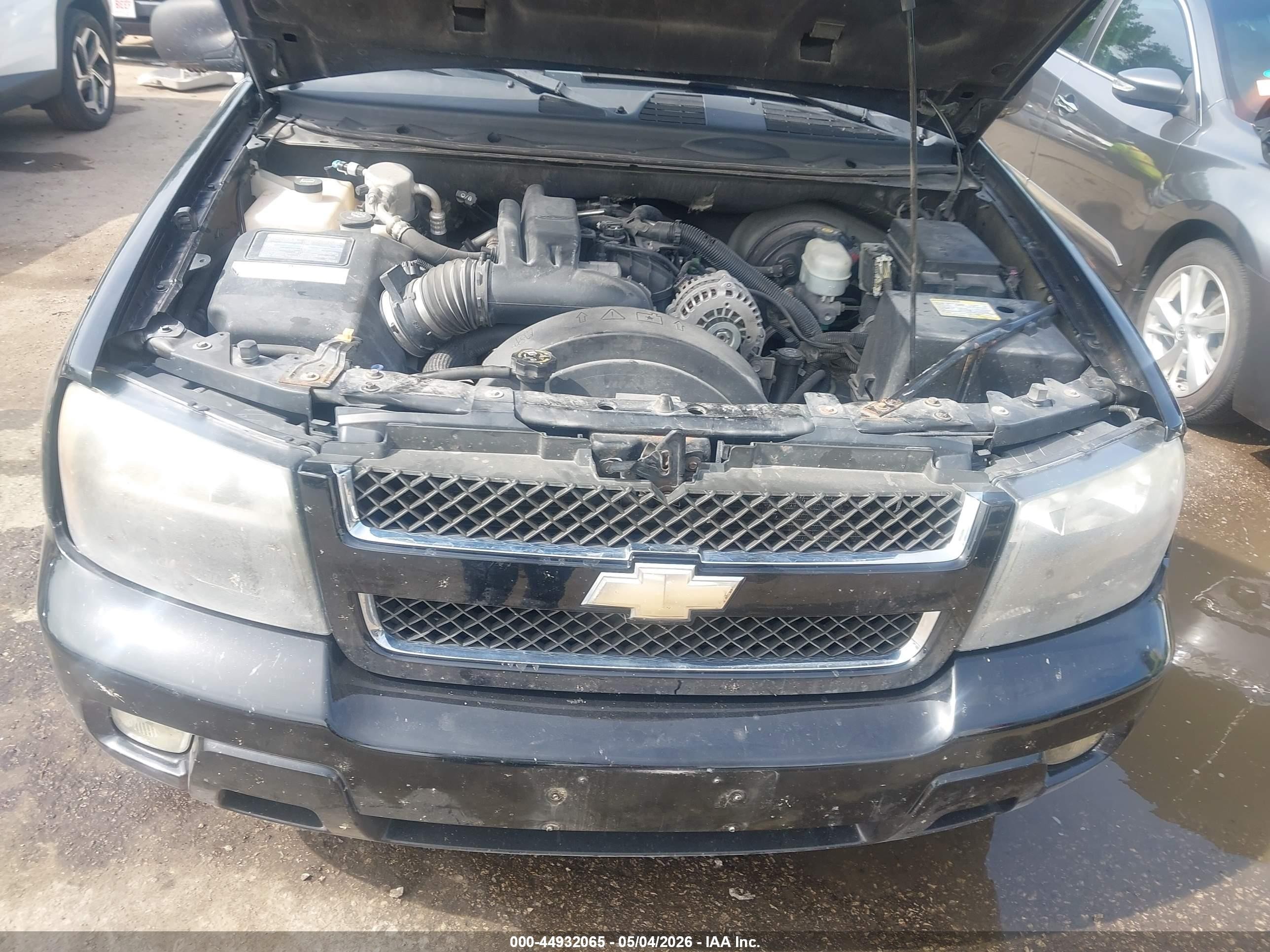 2006 Chevrolet Trailblazer Lt Черный vin: 1GNET13M962166782