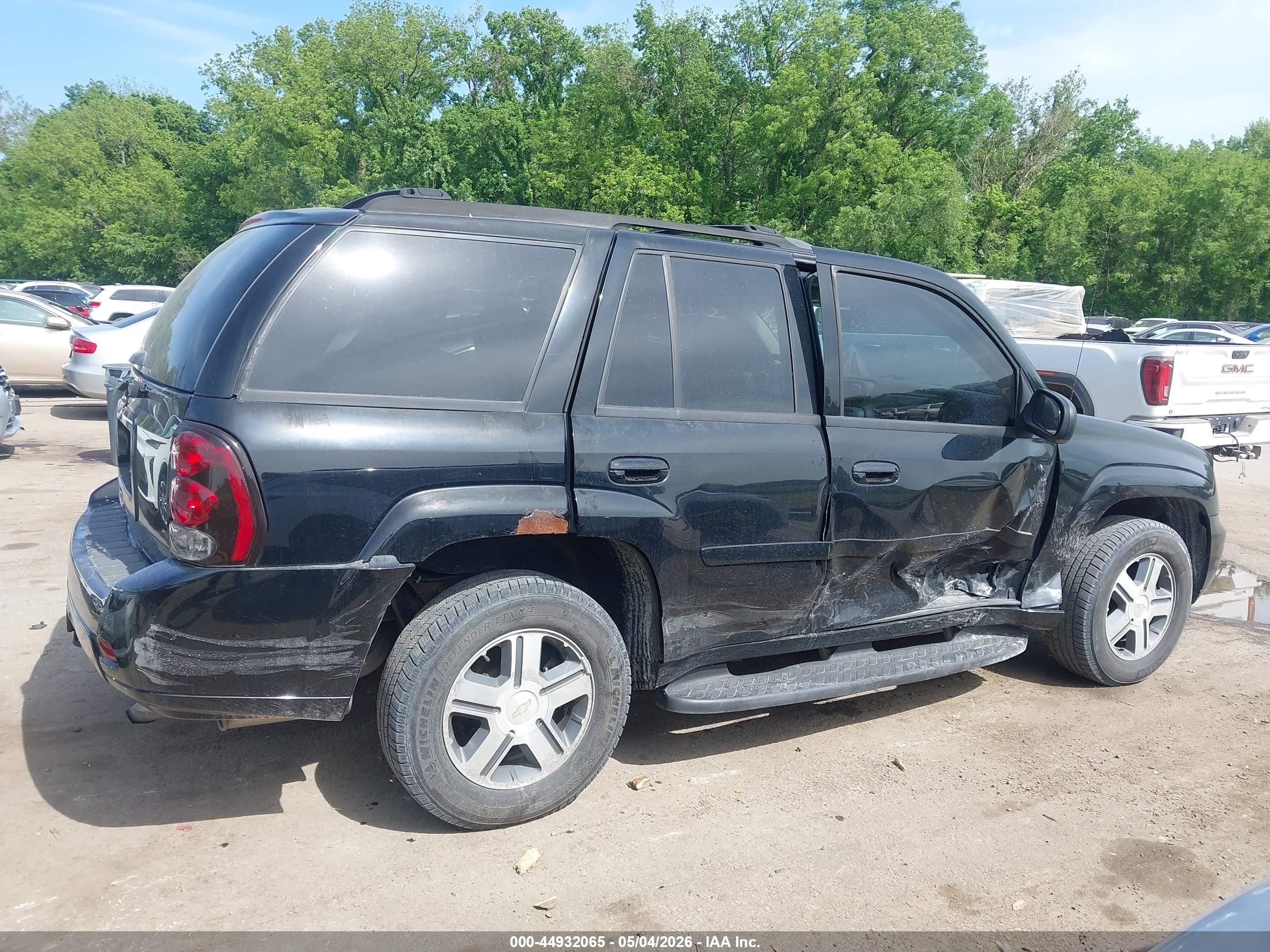 2006 Chevrolet Trailblazer Lt Черный vin: 1GNET13M962166782