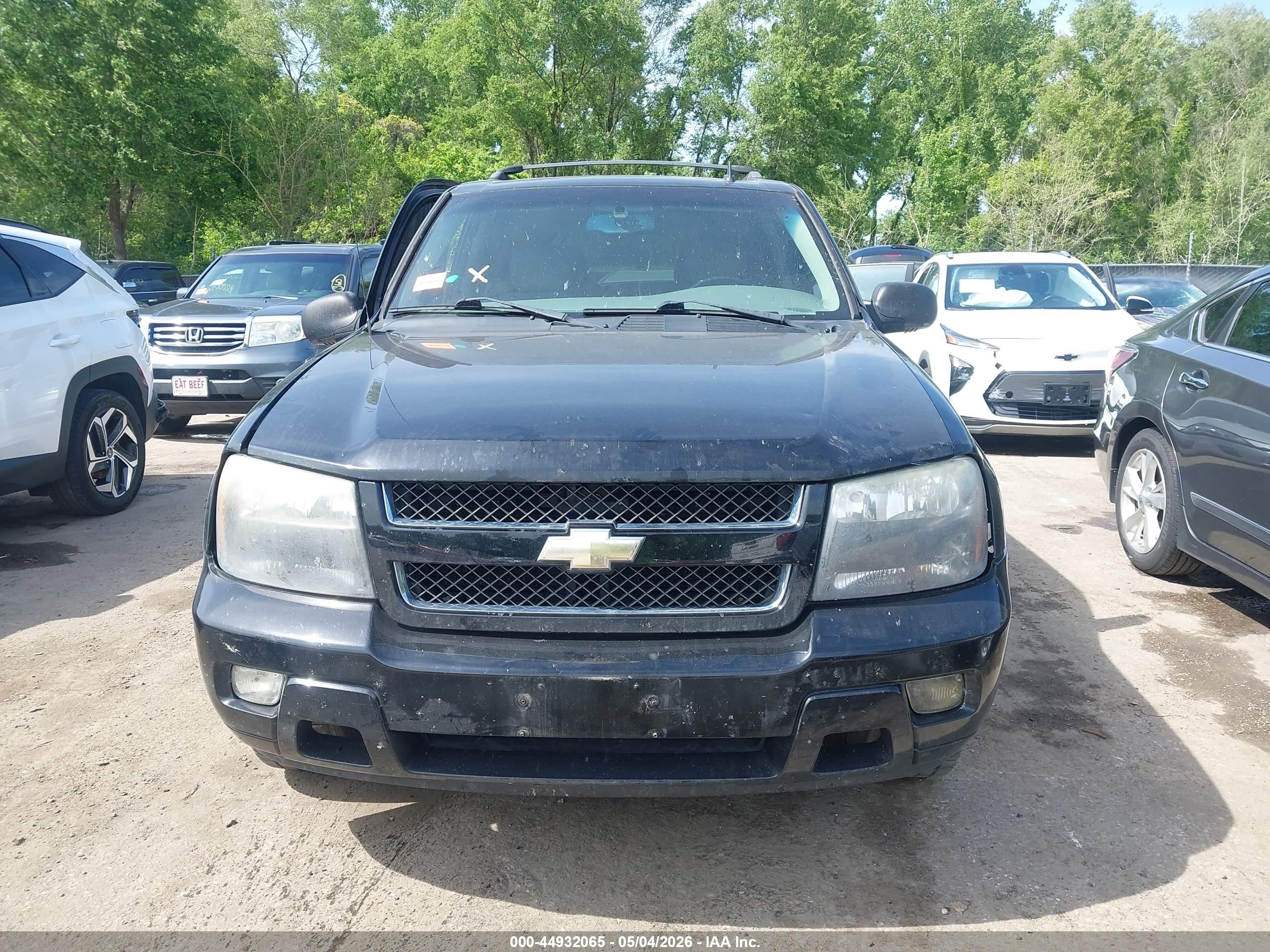 2006 Chevrolet Trailblazer Lt Черный vin: 1GNET13M962166782