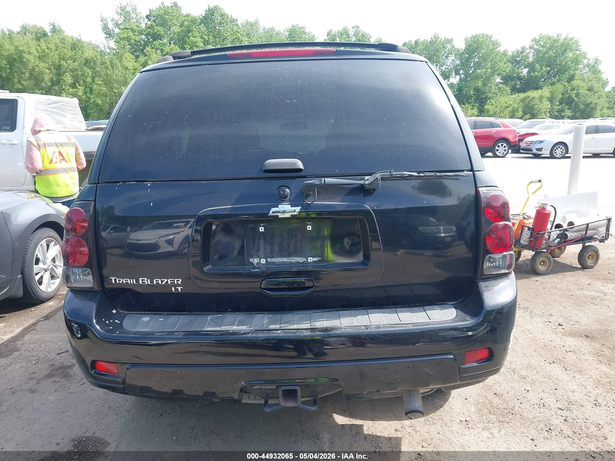 2006 Chevrolet Trailblazer Lt Черный vin: 1GNET13M962166782