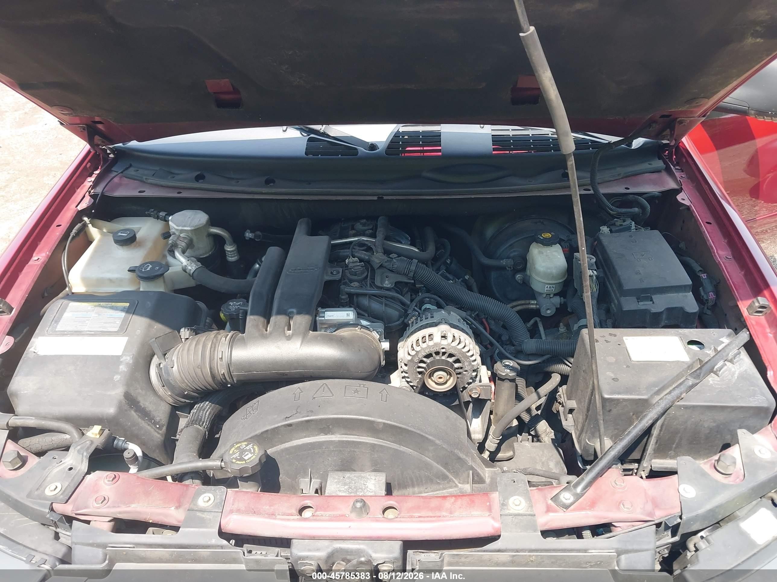 2006 Chevrolet Trailblazer Lt Красный vin: 1GNET13MX62126274