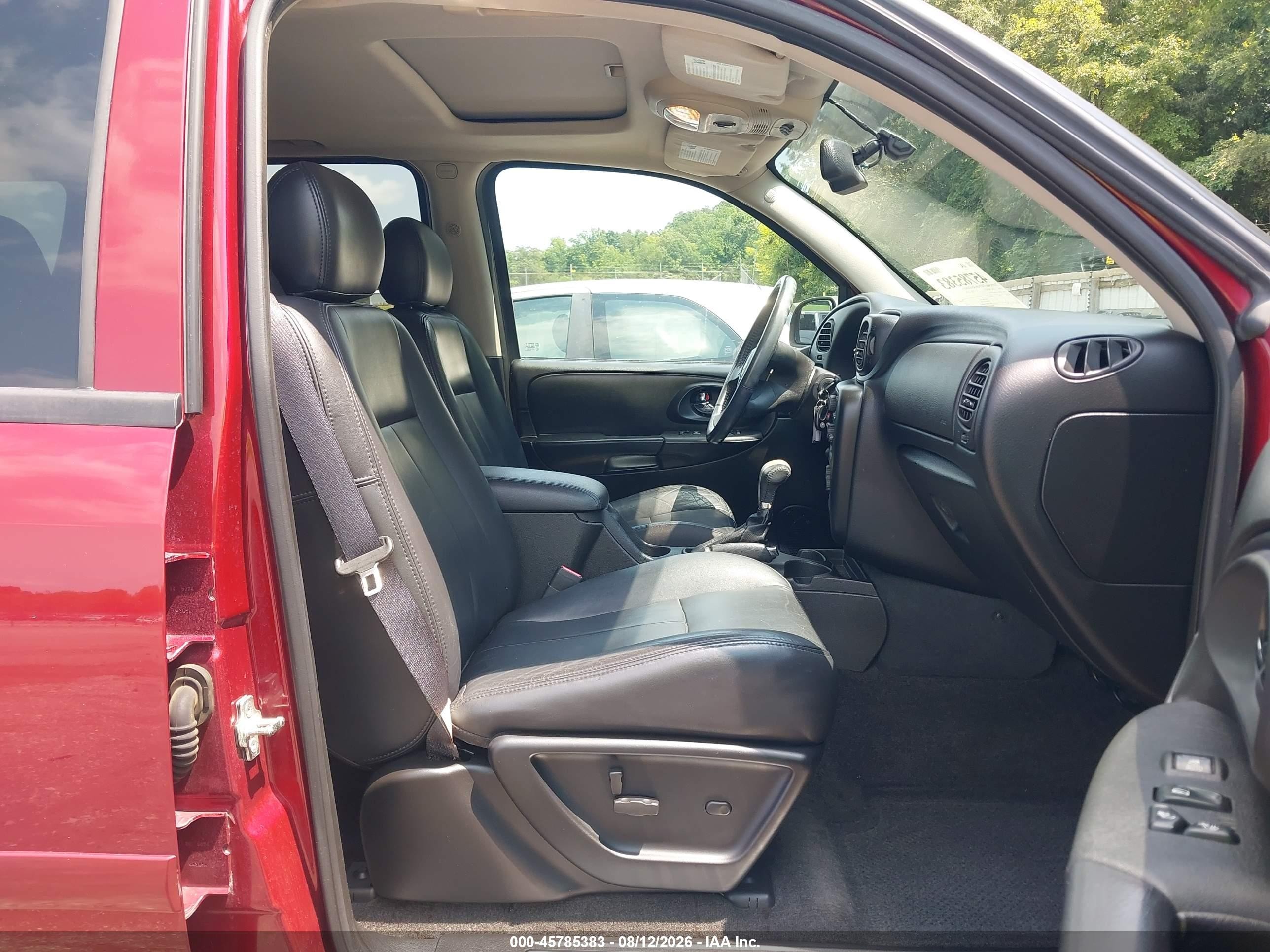 2006 Chevrolet Trailblazer Lt Красный vin: 1GNET13MX62126274