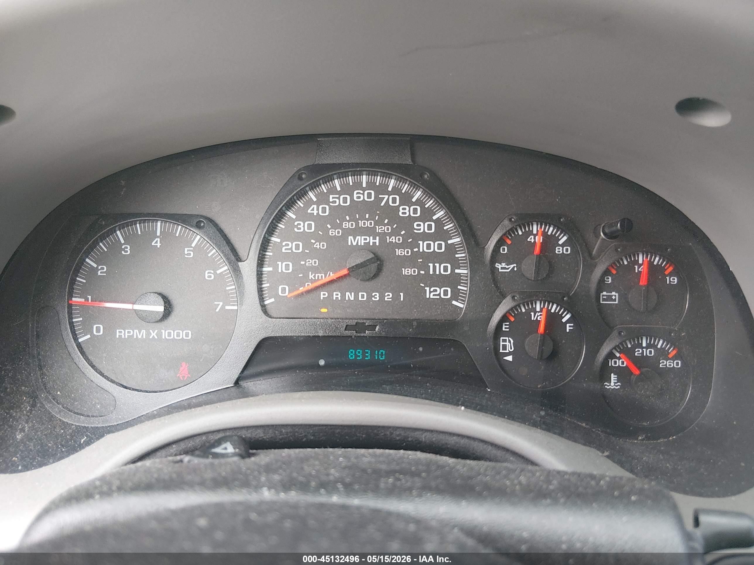 2008 Chevrolet Trailblazer Fleet Серебряный vin: 1GNET13MX82196957