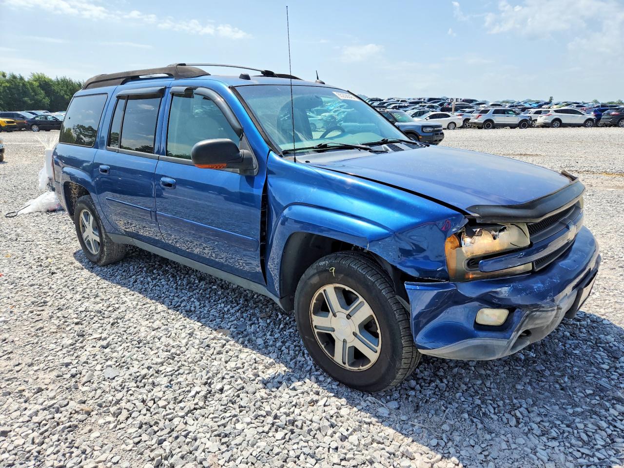 2005 Chevrolet Trailblazer Ext Ls Blue vin: 1GNET16M756194552