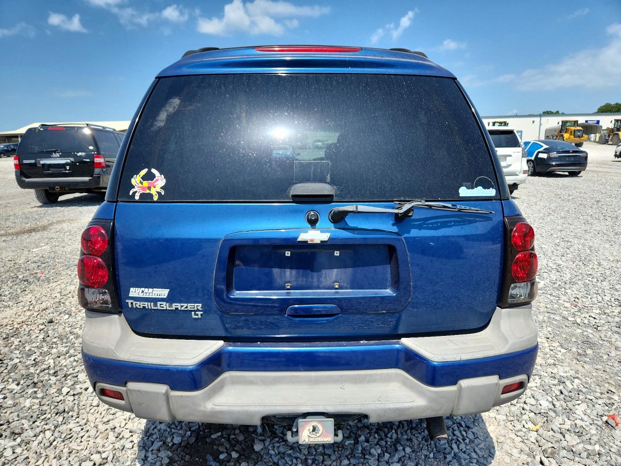 2005 Chevrolet Trailblazer Ext Ls Blue vin: 1GNET16M756194552