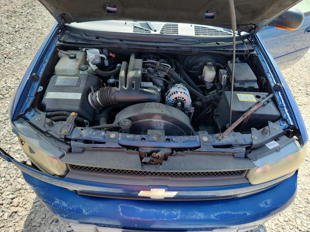 2005 Chevrolet Trailblazer Ext Ls Blue vin: 1GNET16M756194552