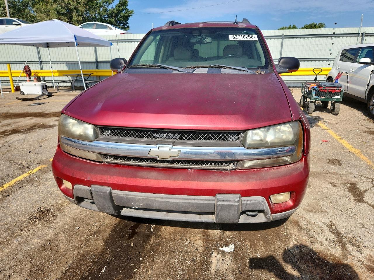 2005 Chevrolet Trailblazer Ext Ls Red vin: 1GNET16M856156389