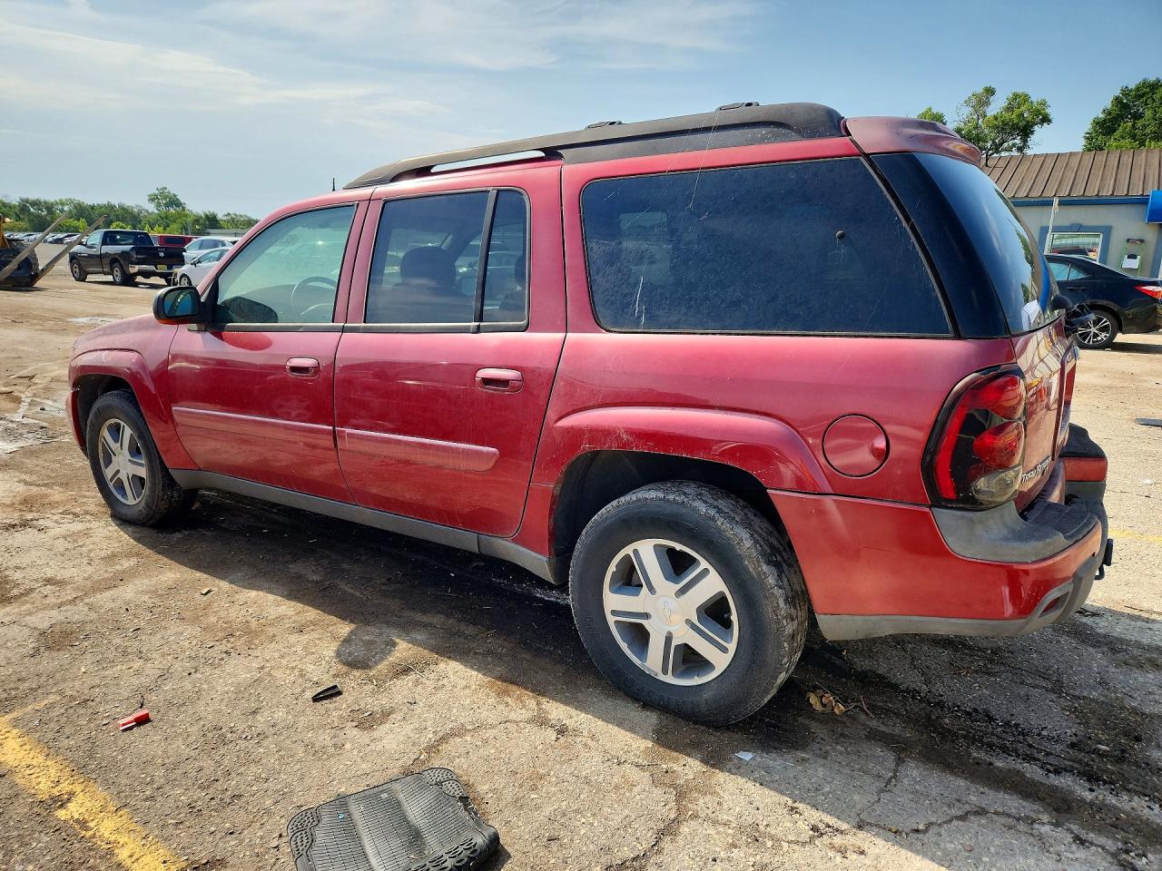 2005 Chevrolet Trailblazer Ext Ls Red vin: 1GNET16M856156389