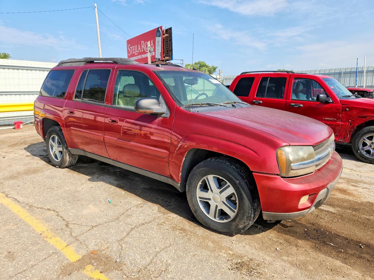 2005 Chevrolet Trailblazer Ext Ls Red vin: 1GNET16M856156389