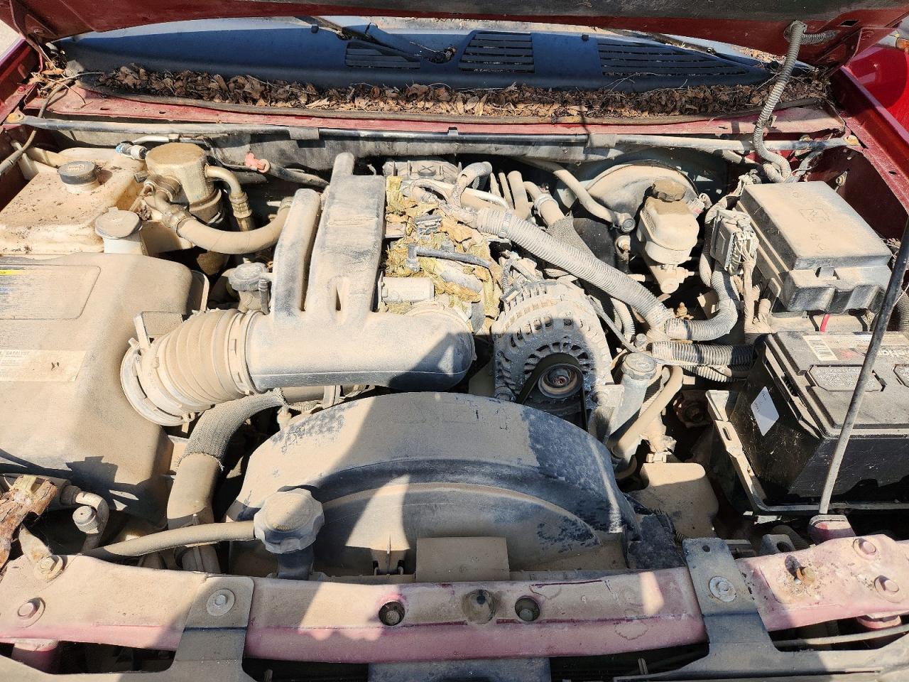 2005 Chevrolet Trailblazer Ext Ls Red vin: 1GNET16M856156389