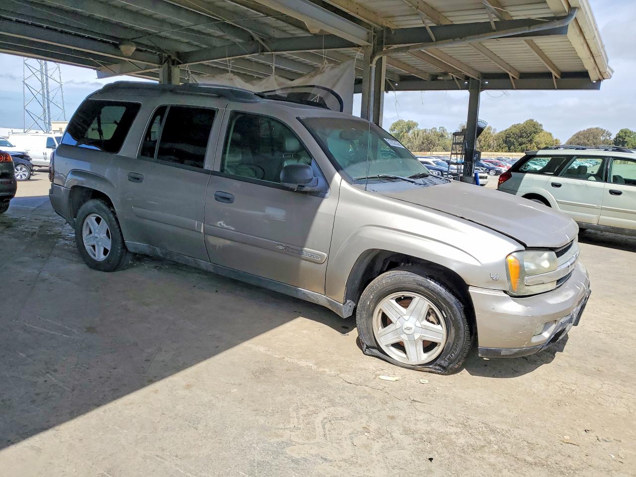 2006 Chevrolet Trailblazer Lt Tan vin: 1GNET16P736181730