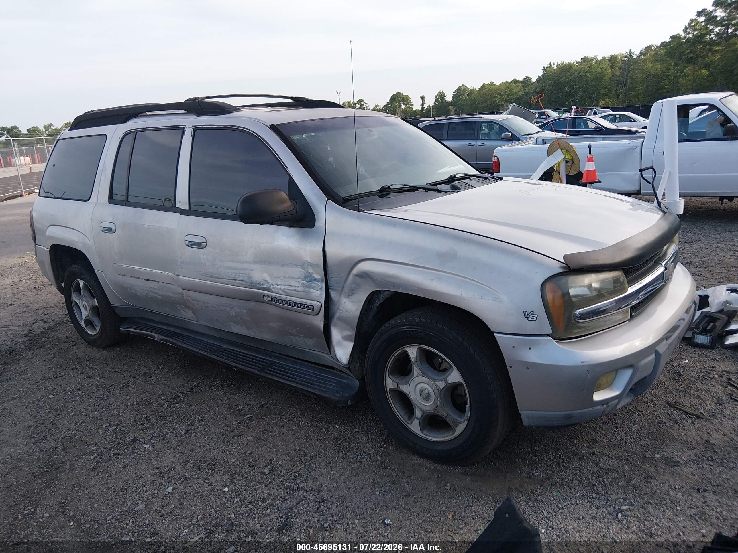 2004 Chevrolet Trailblazer Ext Lt Gray vin: 1GNET16P746223248