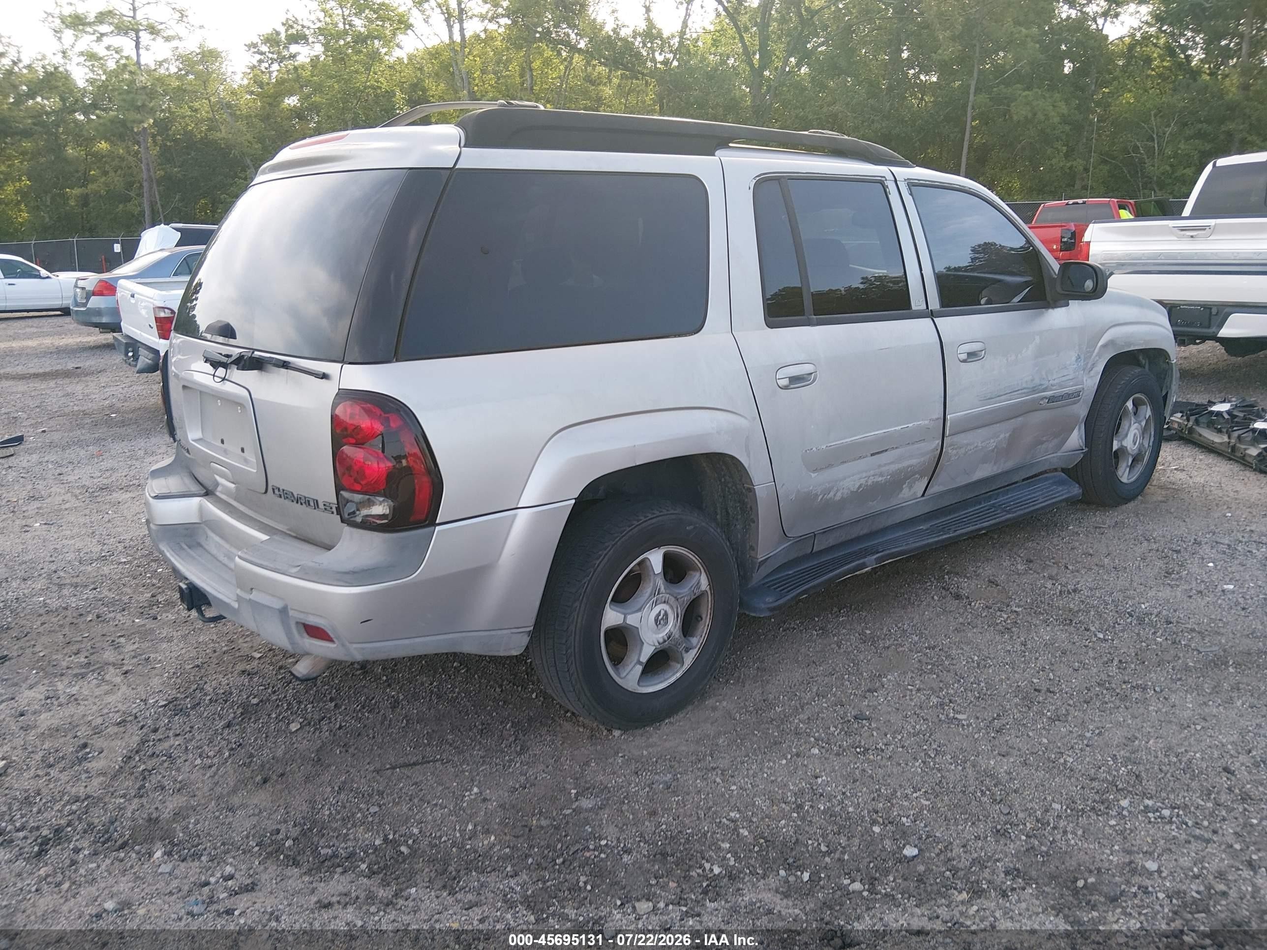 2004 Chevrolet Trailblazer Ext Lt Серый vin: 1GNET16P746223248