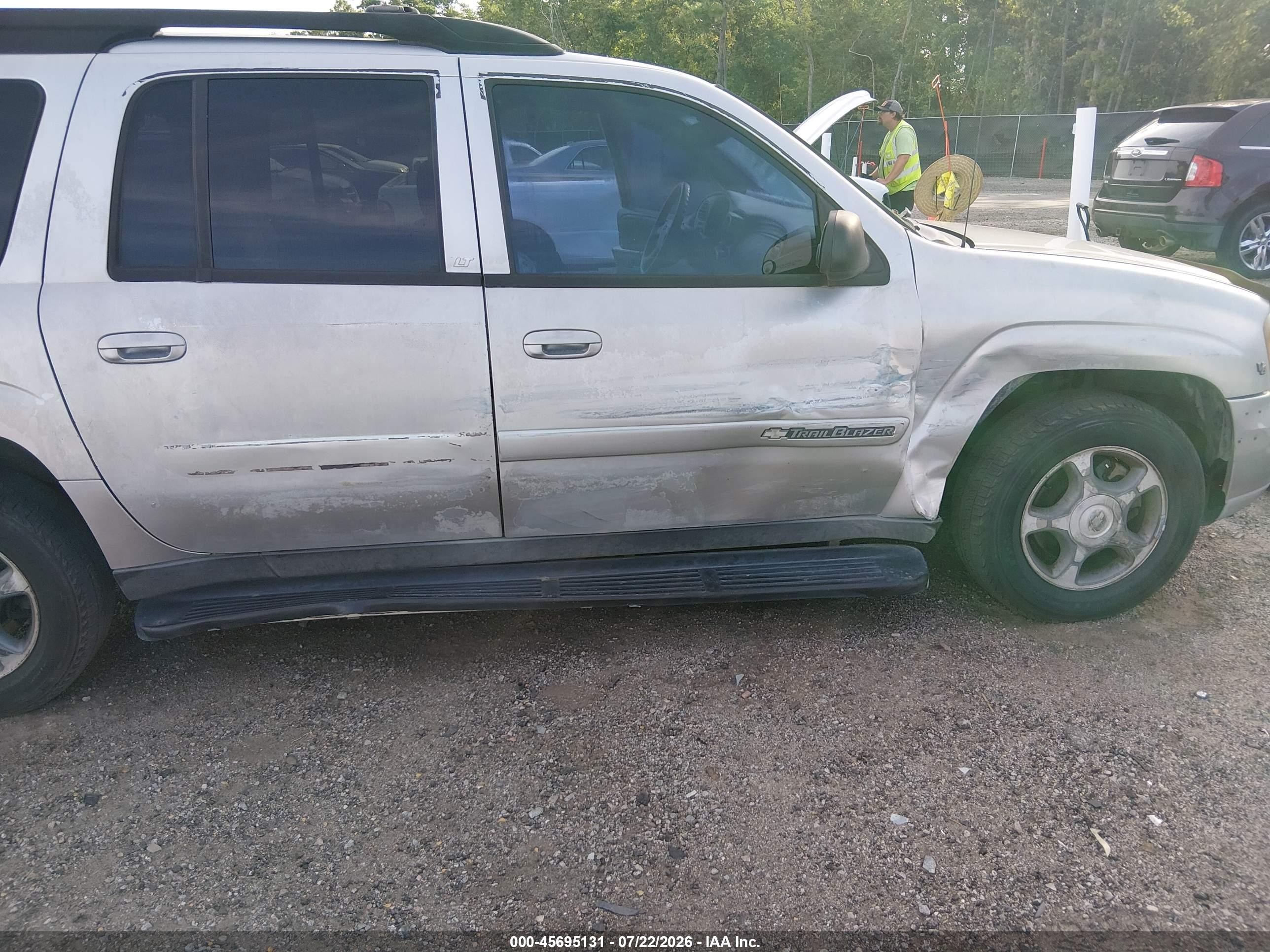 2004 Chevrolet Trailblazer Ext Lt Серый vin: 1GNET16P746223248