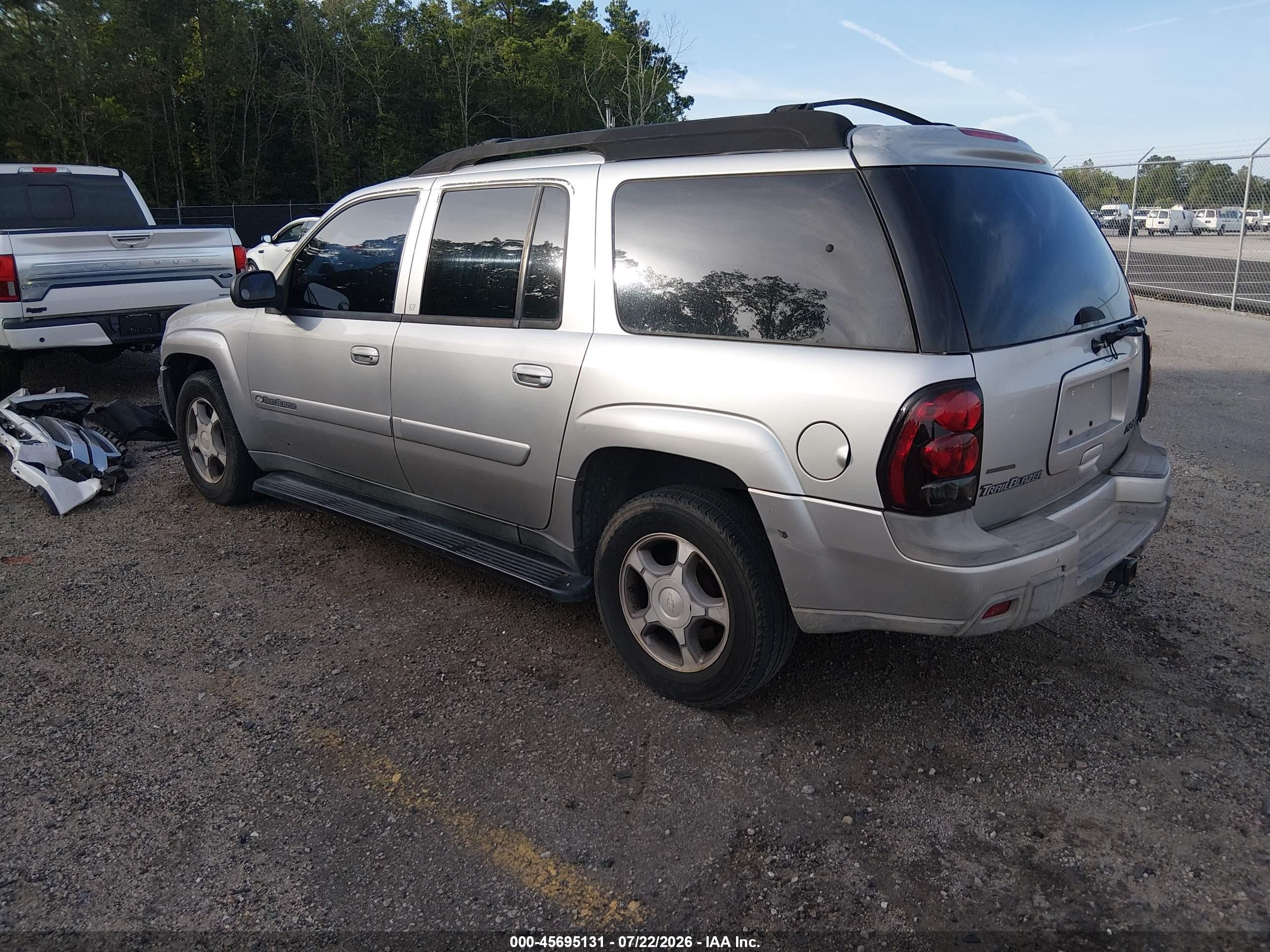 2004 Chevrolet Trailblazer Ext Lt Серый vin: 1GNET16P746223248
