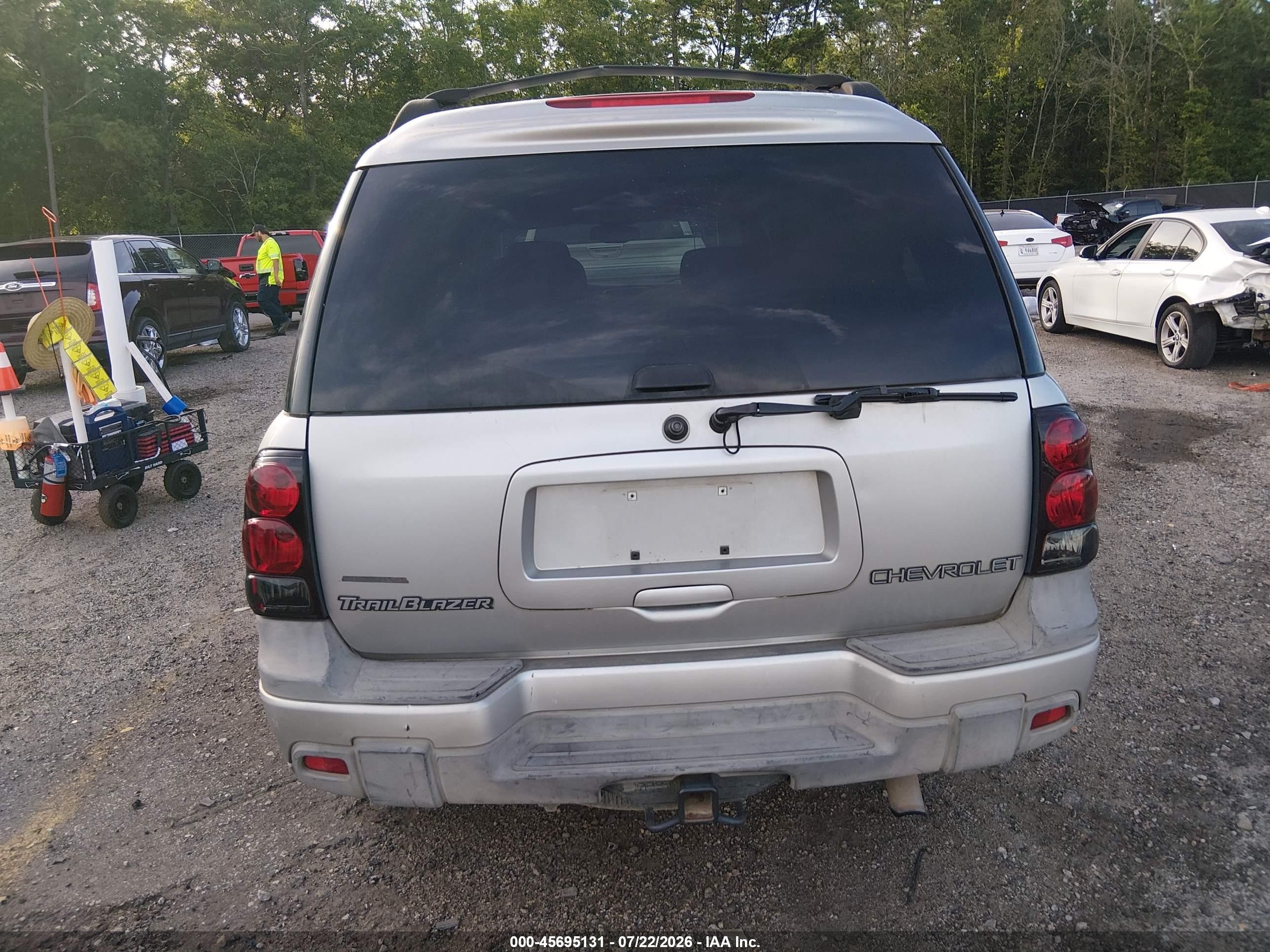 2004 Chevrolet Trailblazer Ext Lt Серый vin: 1GNET16P746223248