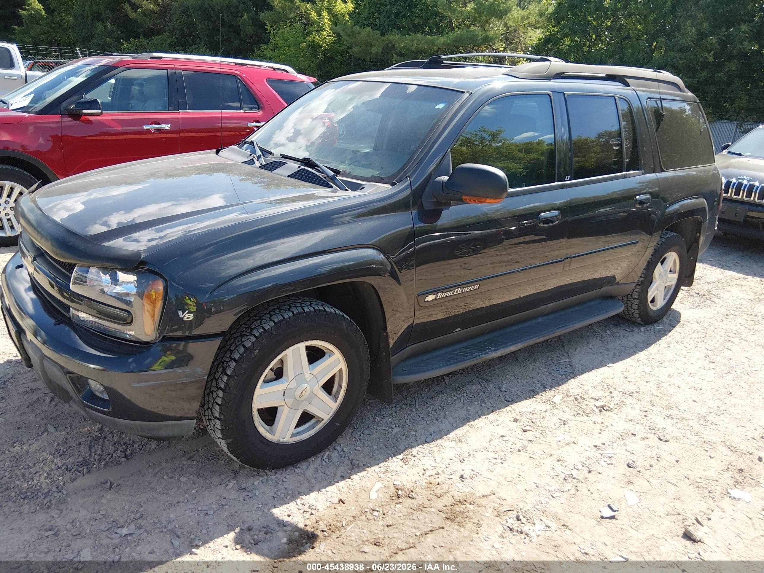 2003 Chevrolet Trailblazer Ext Lt Black vin: 1GNET16P836189884