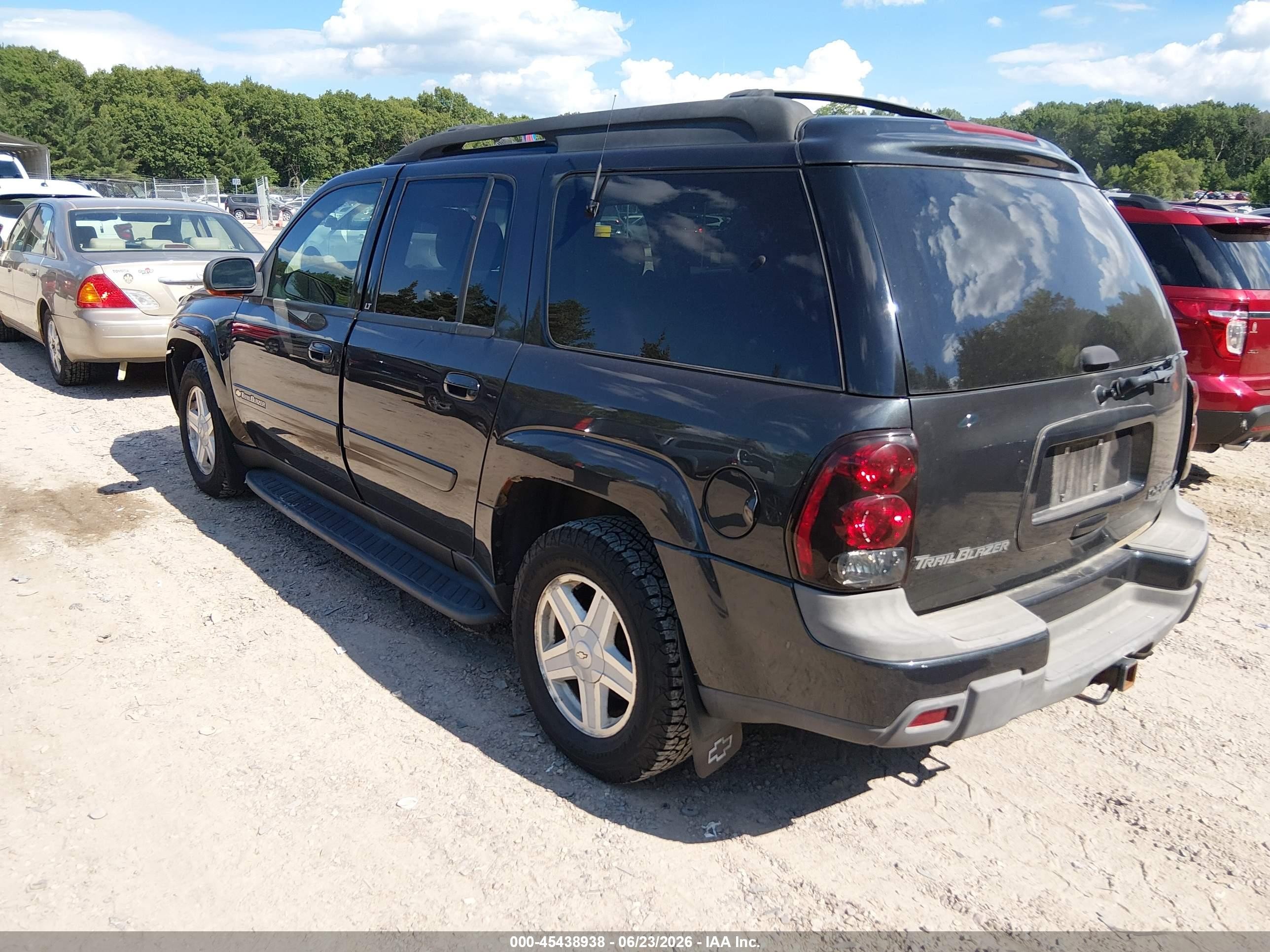 2003 Chevrolet Trailblazer Ext Lt Black vin: 1GNET16P836189884