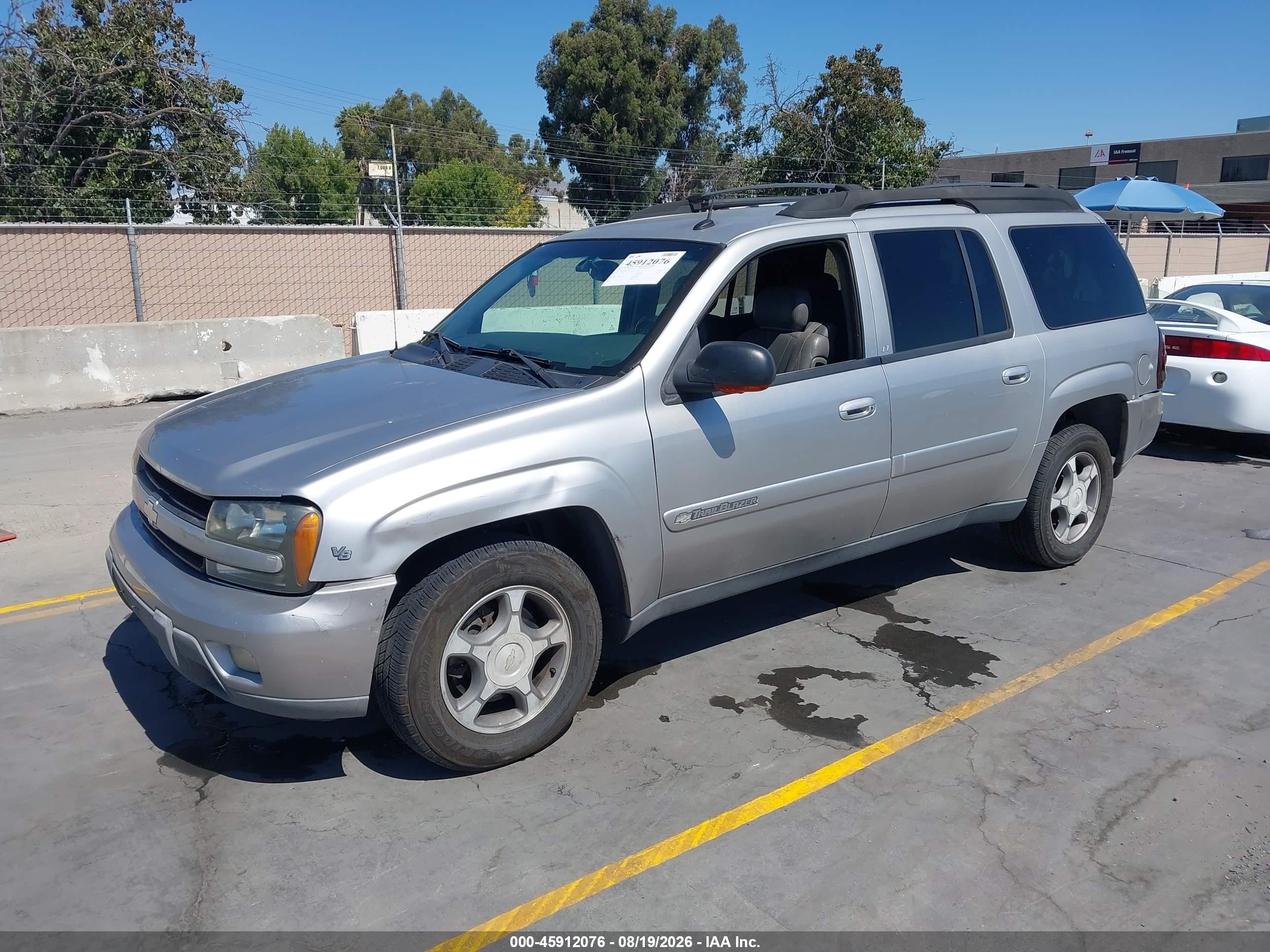 2004 Chevrolet Trailblazer Ext Lt Silver vin: 1GNET16P946131302