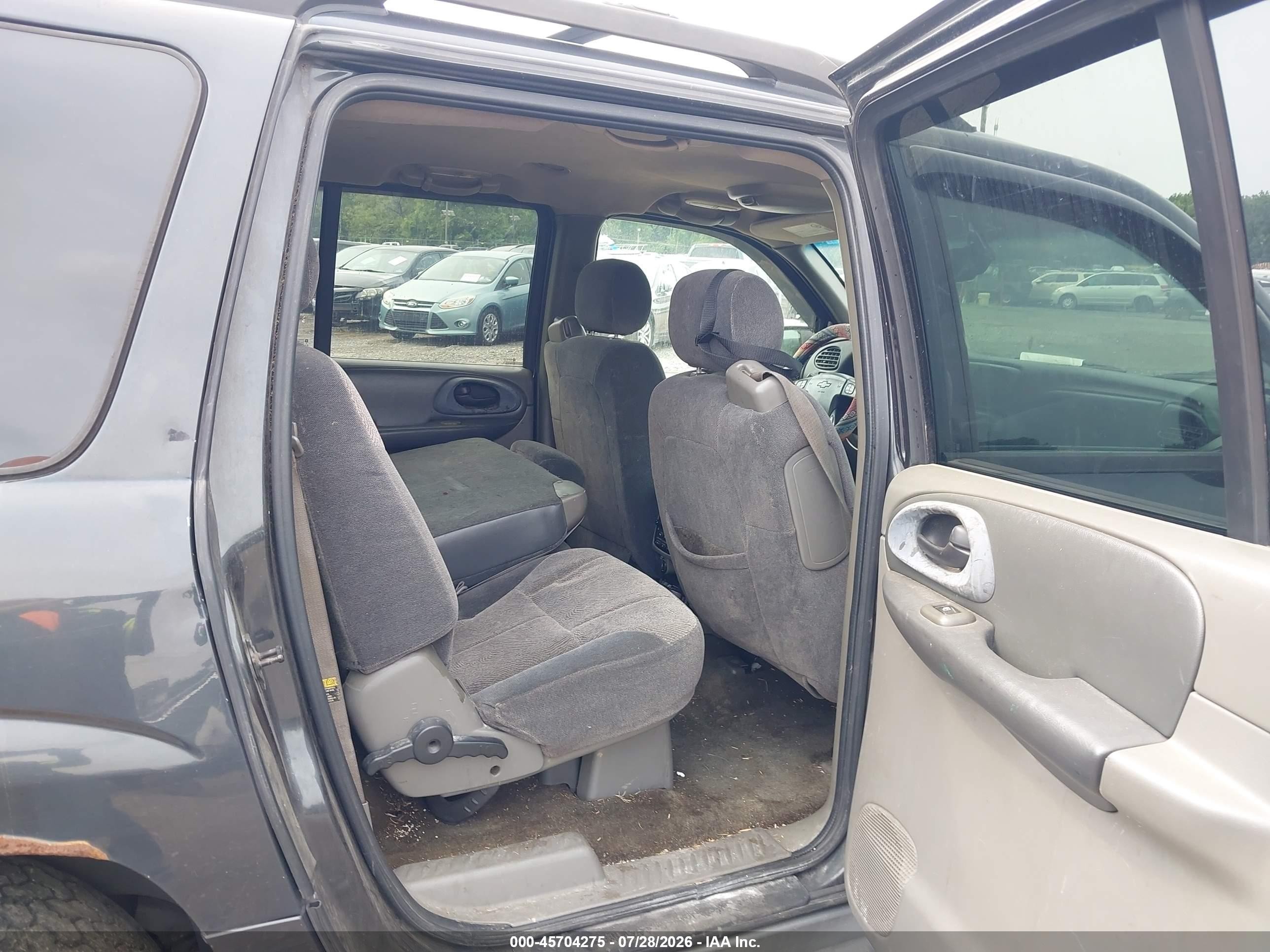 2003 Chevrolet Trailblazer Ext Lt Gray vin: 1GNET16S036156186
