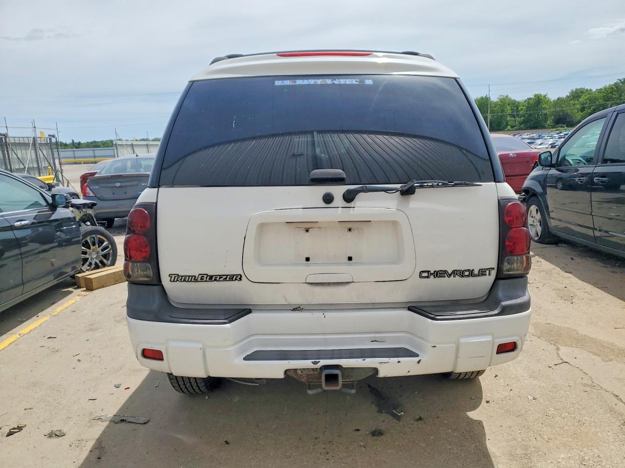 2004 Chevrolet Trailblazer Ext Ls White vin: 1GNET16S046108866