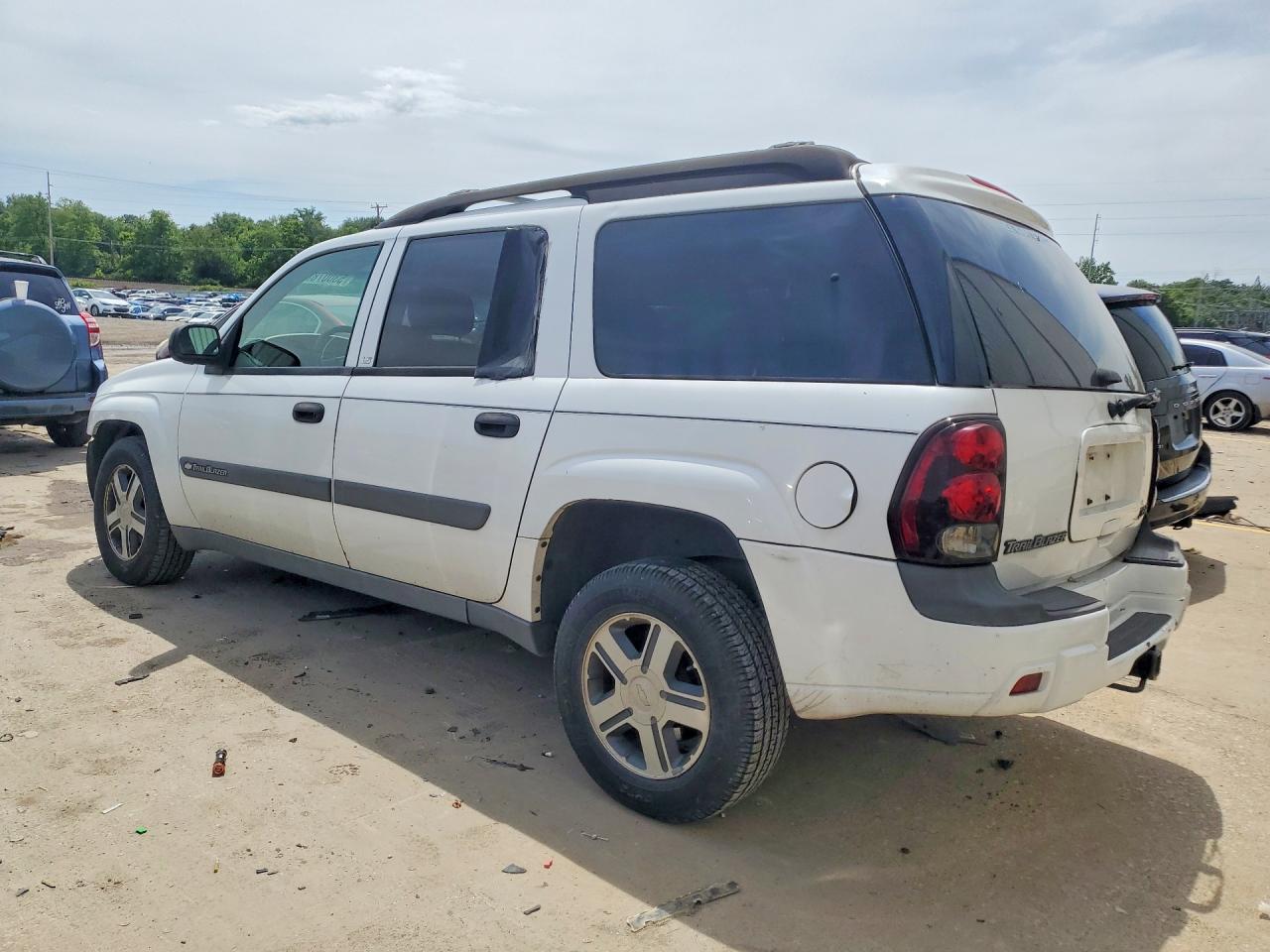 2004 Chevrolet Trailblazer Ext Ls White vin: 1GNET16S046108866