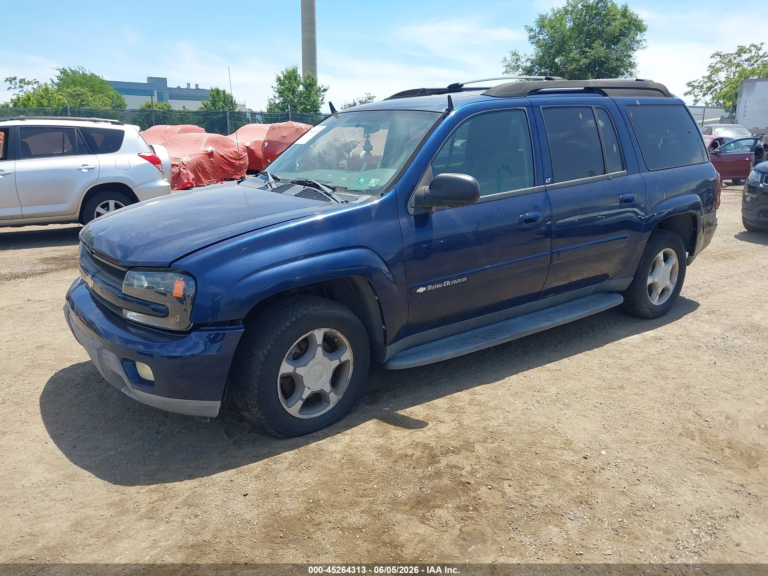2004 Chevrolet Trailblazer Ext Lt Dark Blue vin: 1GNET16S046236024