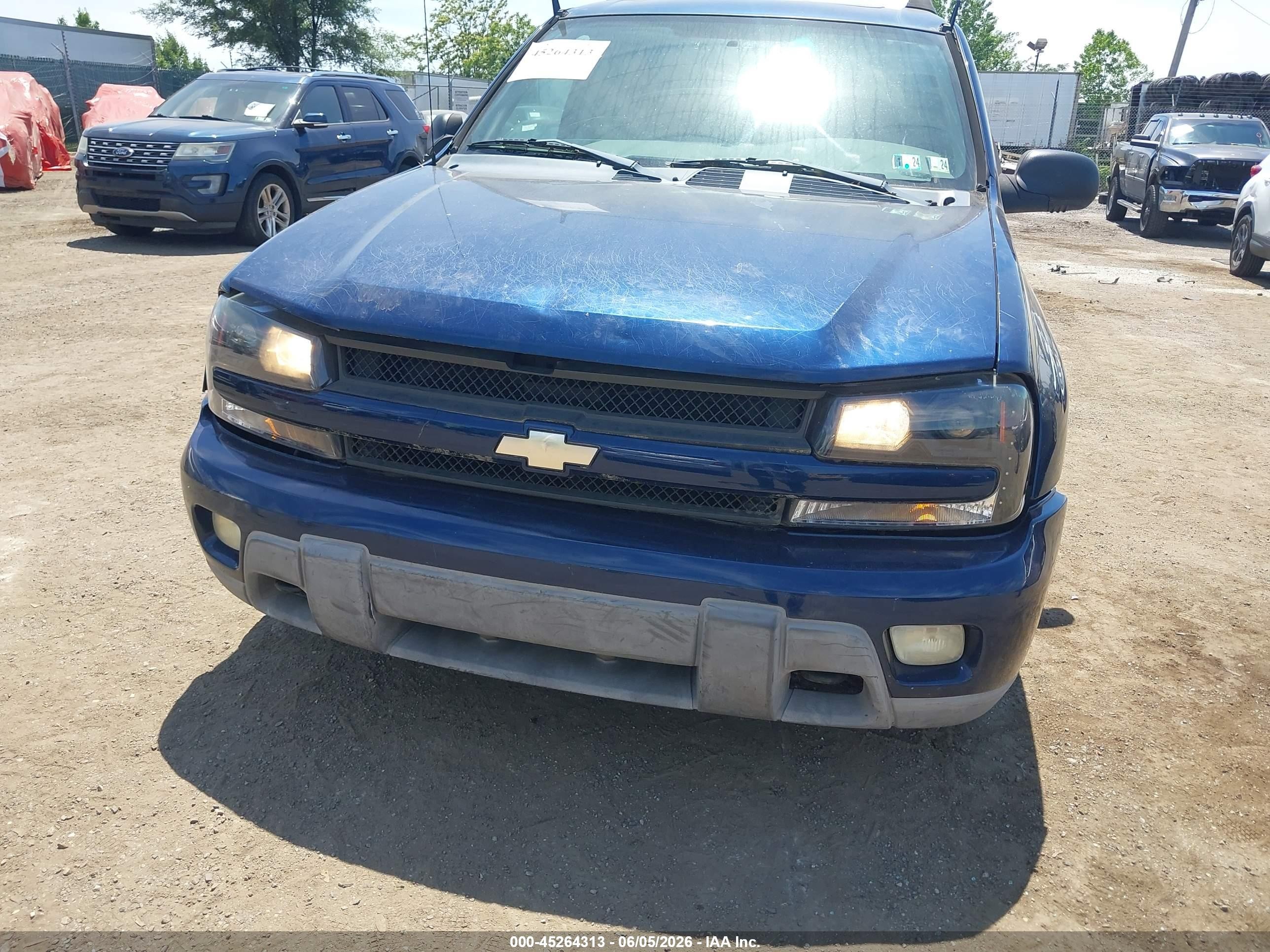 2004 Chevrolet Trailblazer Ext Lt Dark Blue vin: 1GNET16S046236024