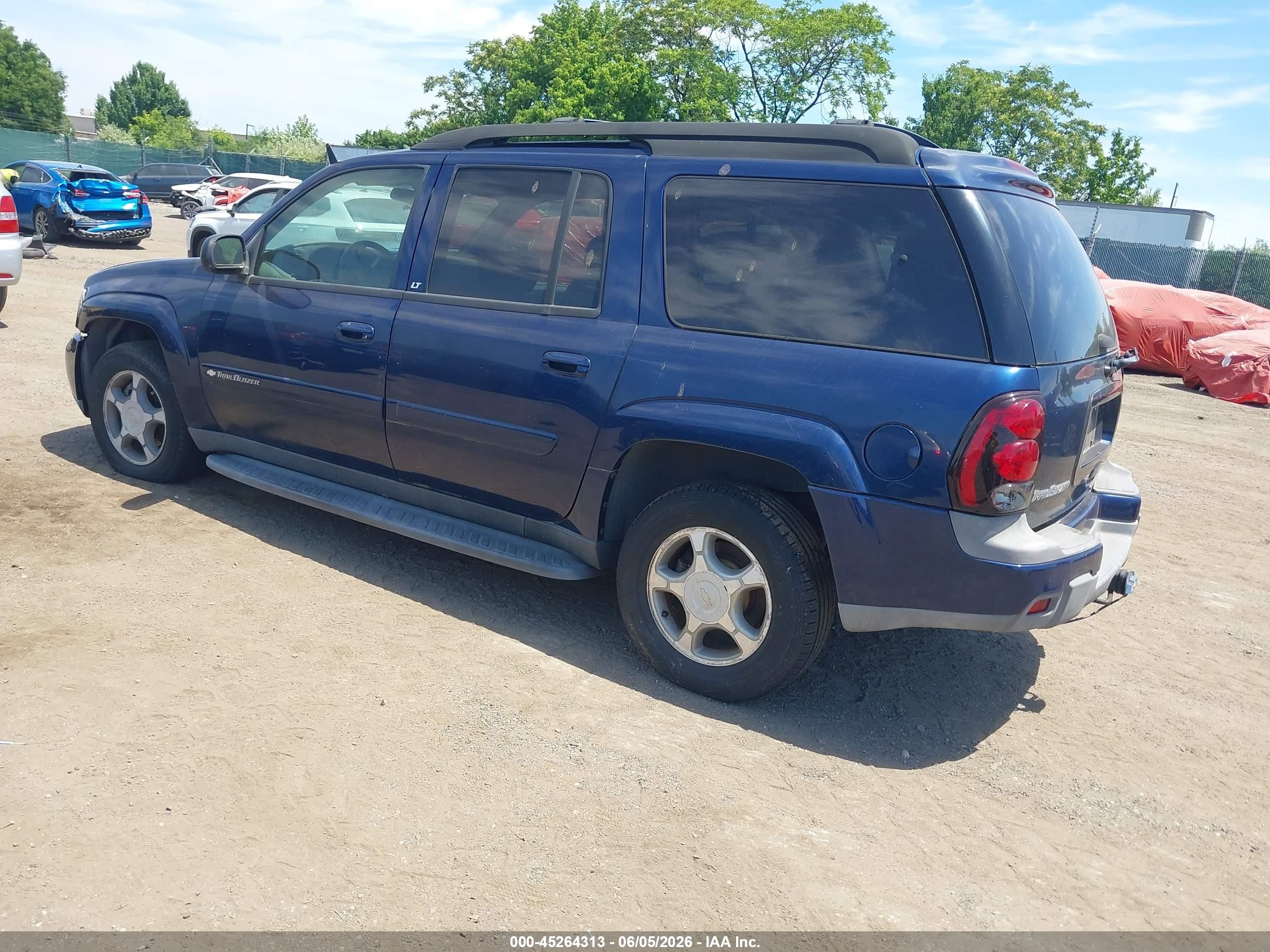 2004 Chevrolet Trailblazer Ext Lt Dark Blue vin: 1GNET16S046236024