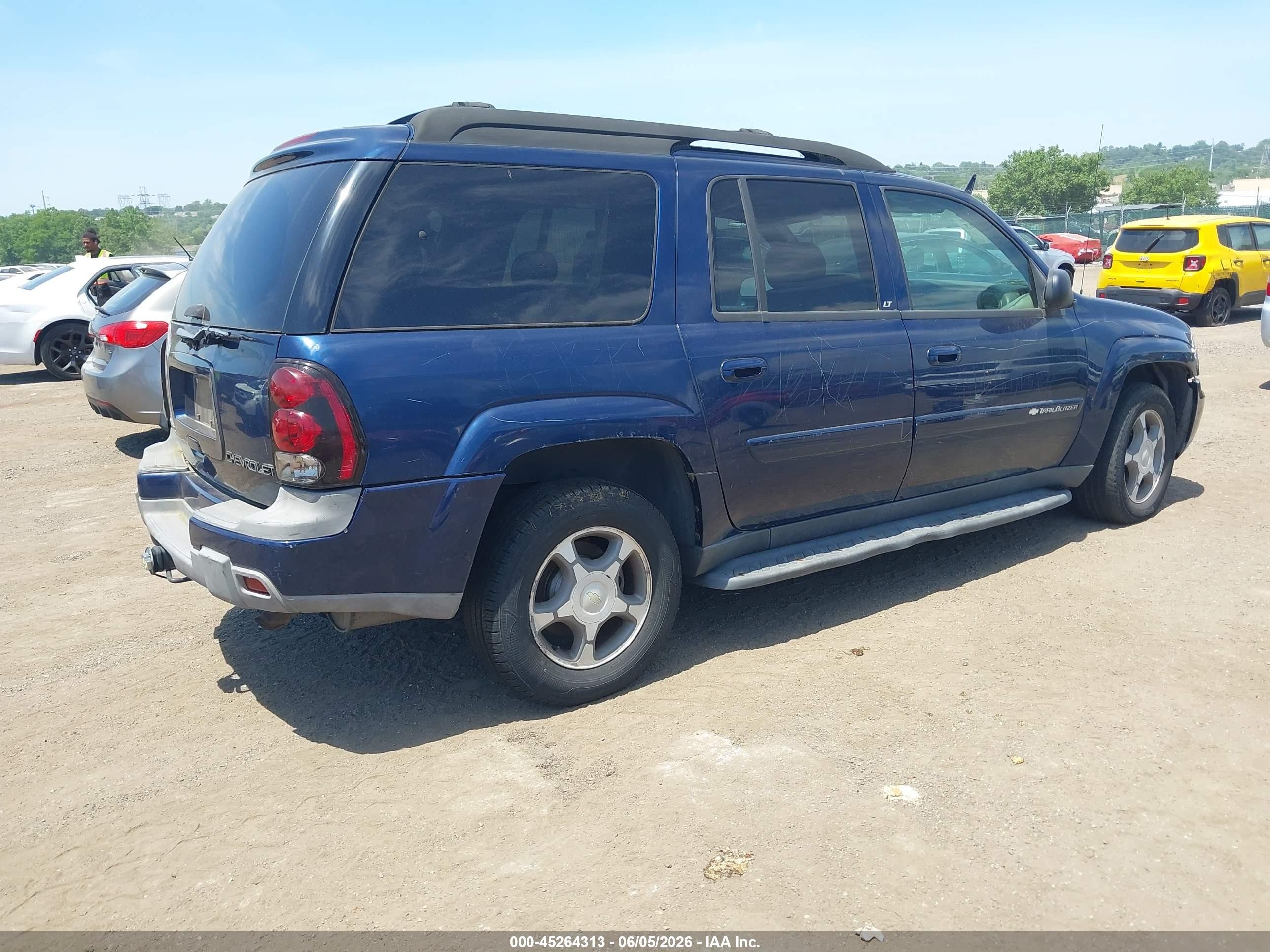 2004 Chevrolet Trailblazer Ext Lt Dark Blue vin: 1GNET16S046236024