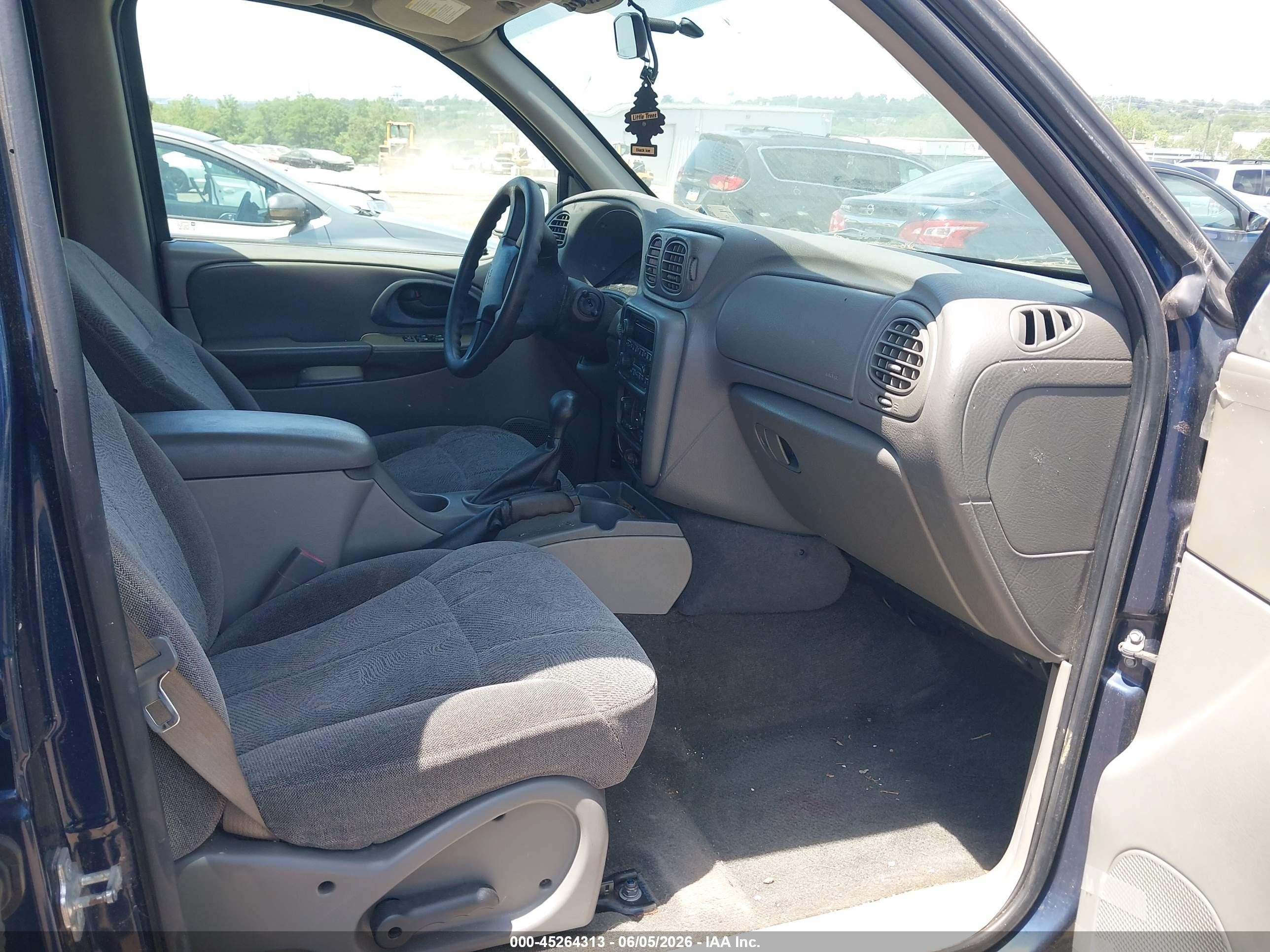 2004 Chevrolet Trailblazer Ext Lt Dark Blue vin: 1GNET16S046236024