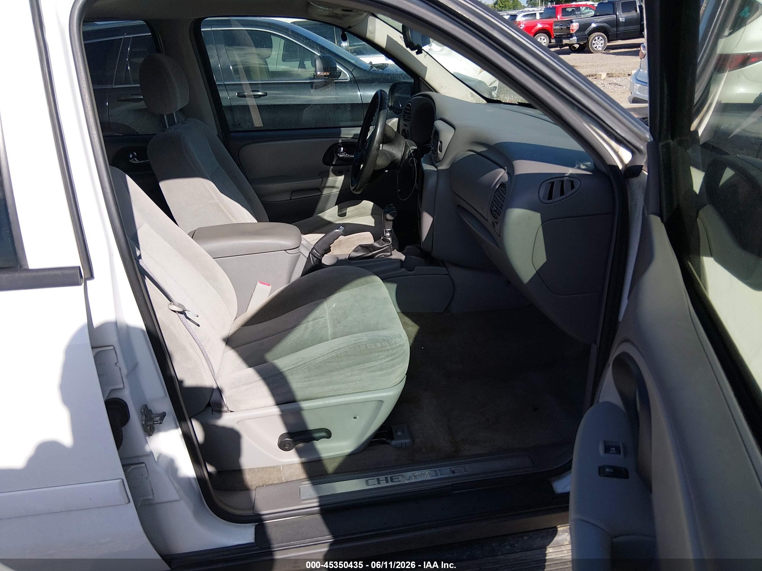 2006 Chevrolet Trailblazer Ext Ls White vin: 1GNET16S066143202