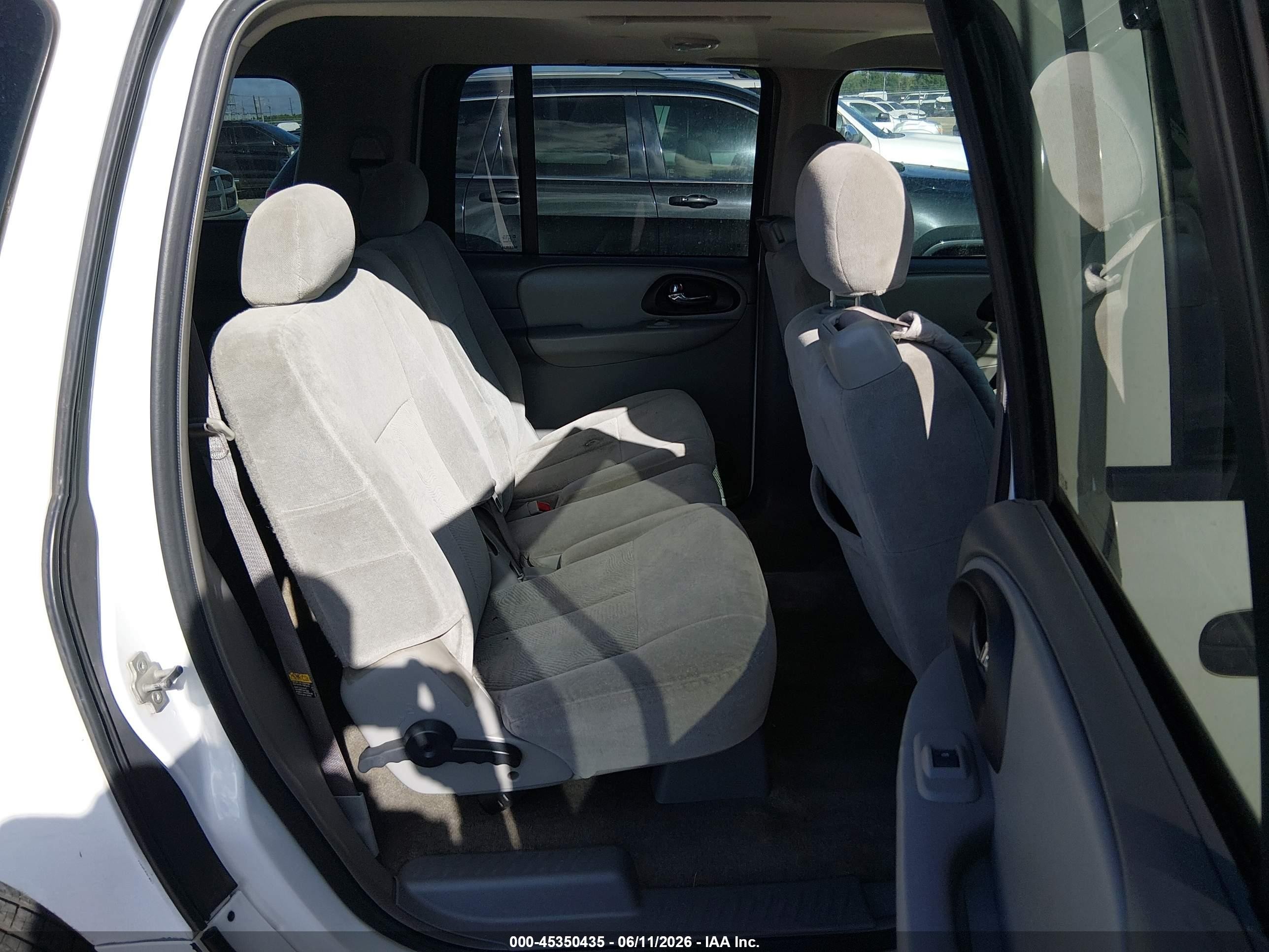 2006 Chevrolet Trailblazer Ext Ls White vin: 1GNET16S066143202