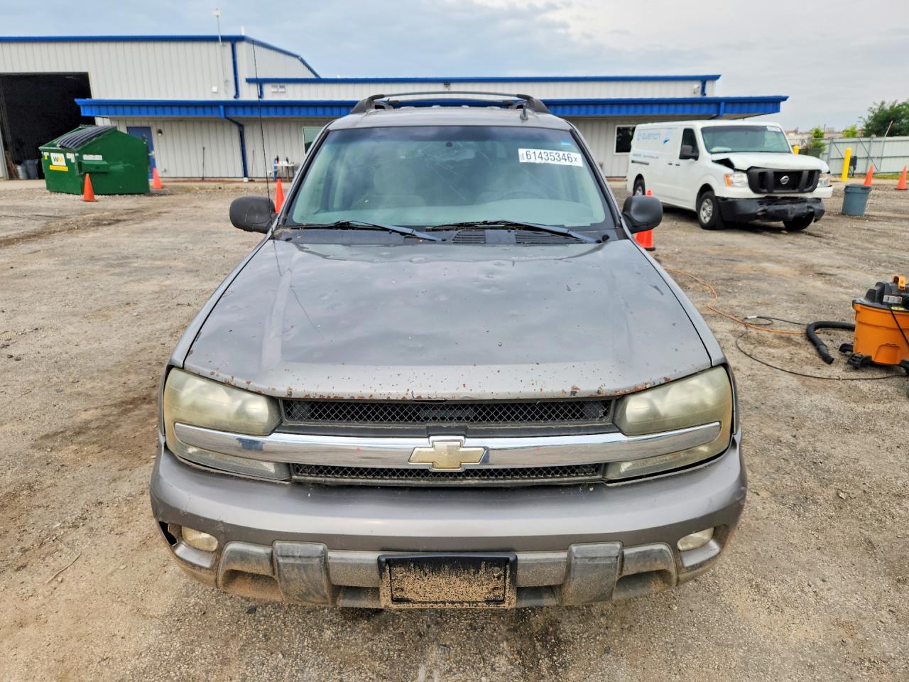 2006 Chevrolet Trailblazer Ext Ls Gray vin: 1GNET16S066153471